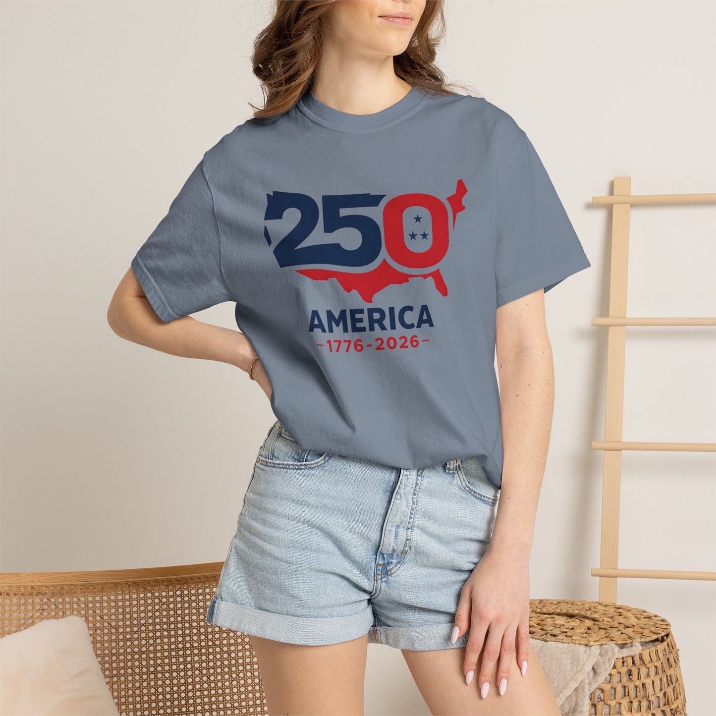 250 America 1776-2026 T-shirt | US Map Centennial Anniversary