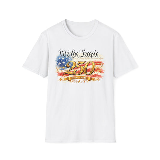 We the People 250 T-Shirt | America 250th Anniversary 1776-2026 Independence Day Graphic Tee