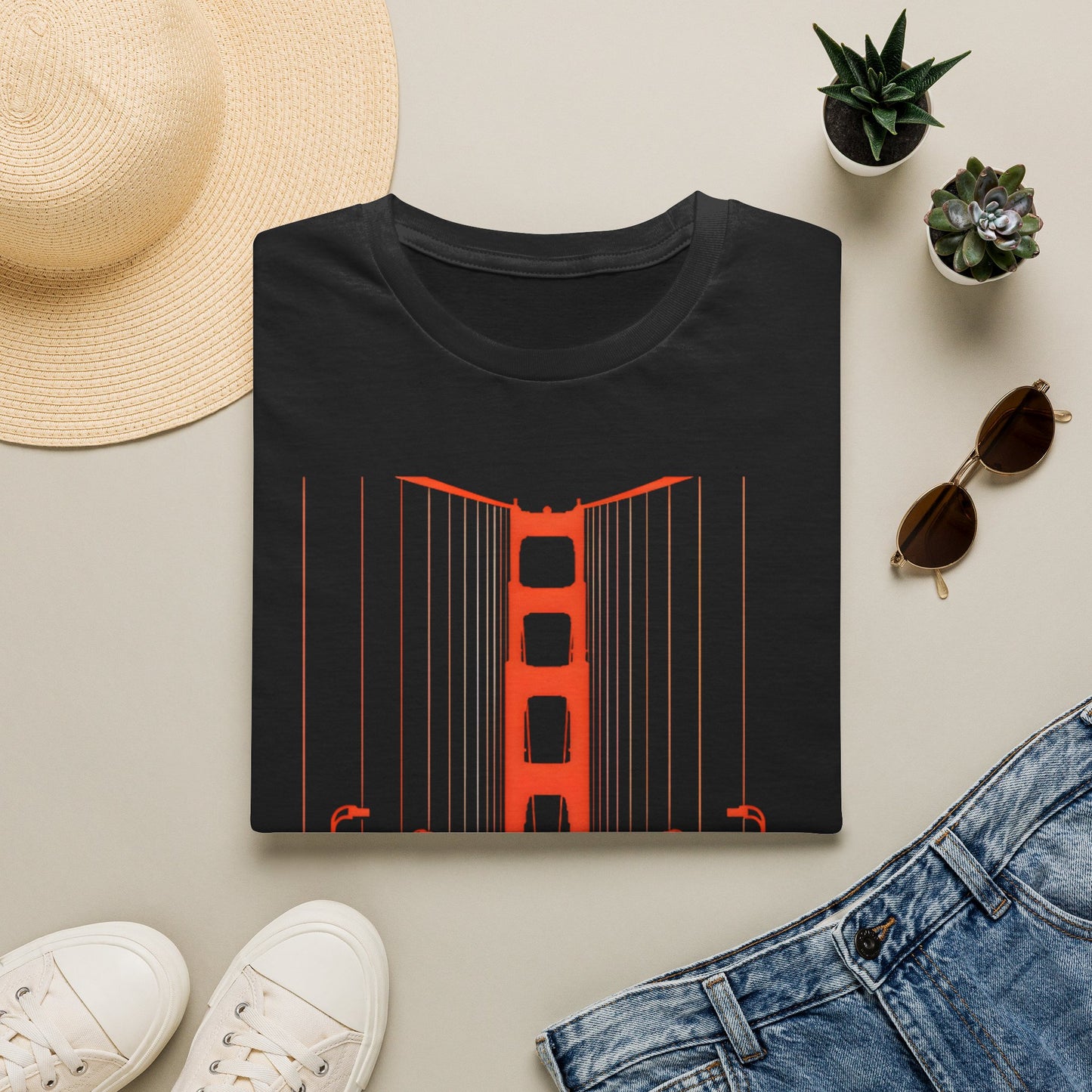 Golden Gate Bridge 1937 T-Shirt | San Francisco Landmark Engineering Marvel | SF Bay Area Gift California Icon | Vintage Historic Pride Tee