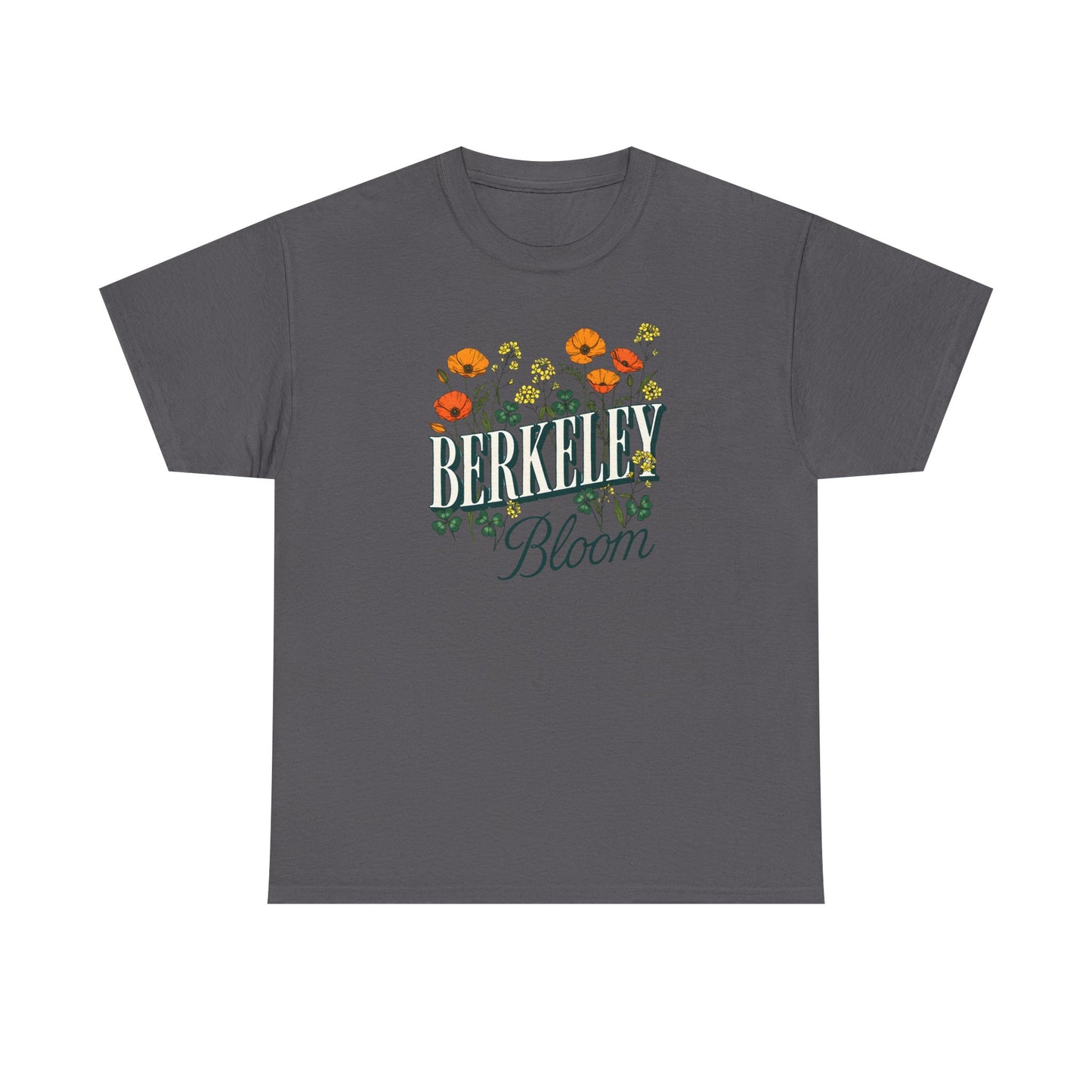 Berkeley Bloom Floral Tee — 'Berkeley Bloom' Vintage Botanical T-Shirt