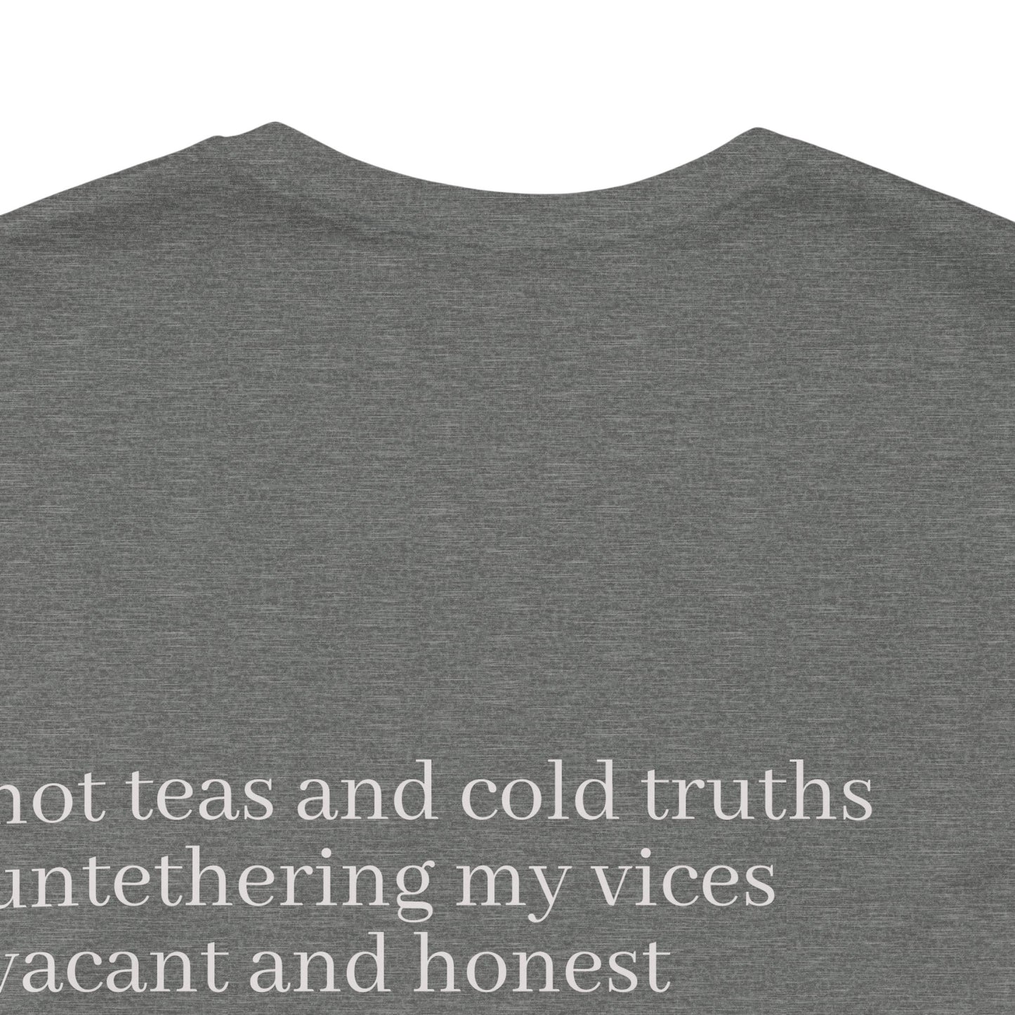 Love Me Tanka Poetry T-Shirt | Romantic Japanese Poem Literary Tee | Gift for Poet Writer Romance Lover | Minimalist Wearable Literature Art