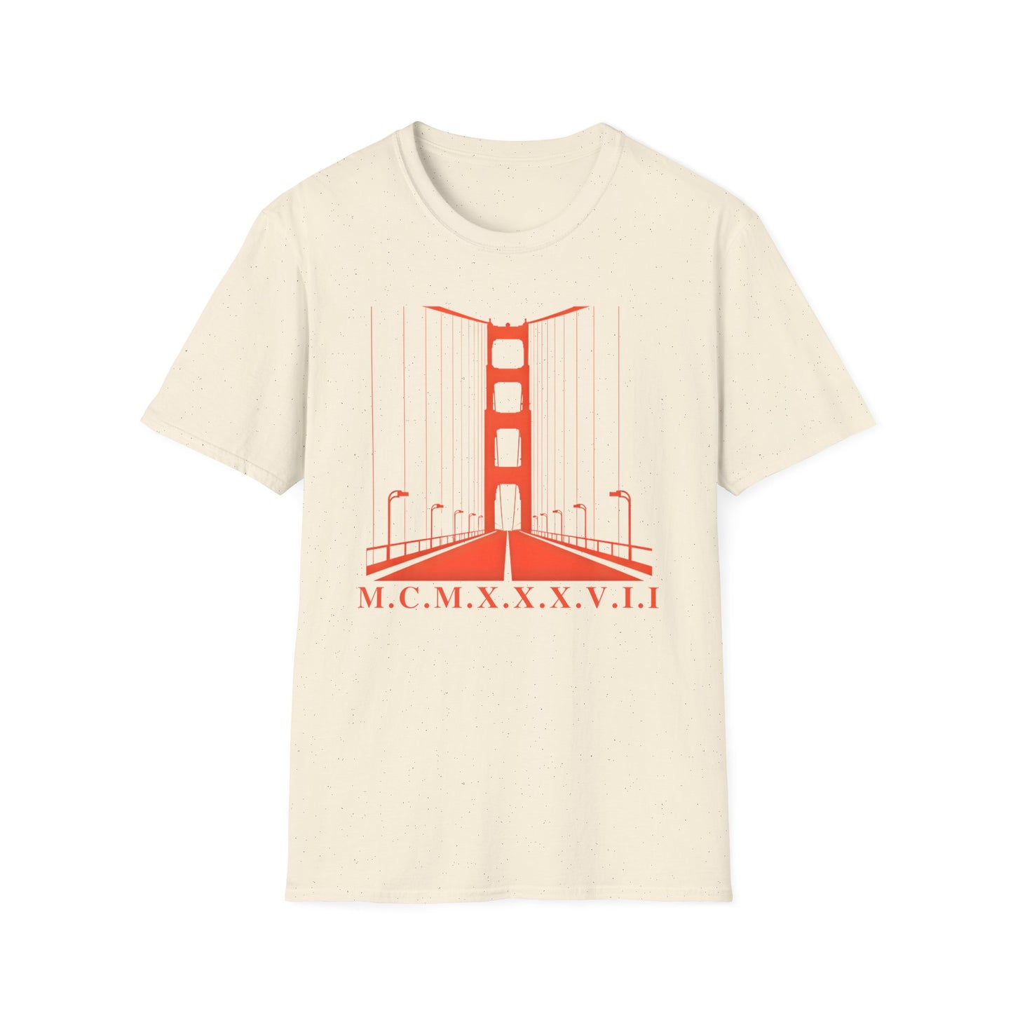 Golden Gate Bridge 1937 T-Shirt | San Francisco Landmark Engineering Marvel | SF Bay Area Gift California Icon | Vintage Historic Pride Tee