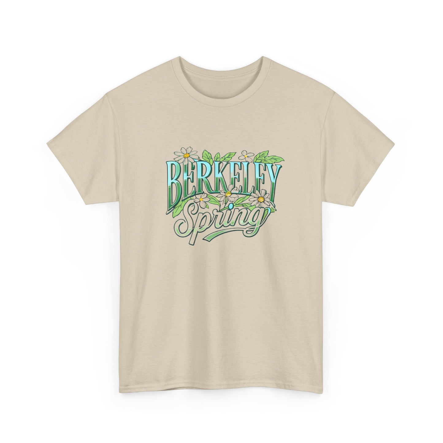 Berkeley California T-Shirt | Retro Spring Floral Script Tee | Bay Area College Town Gift | UC Berkeley Alumni Student Local Pride Shirt