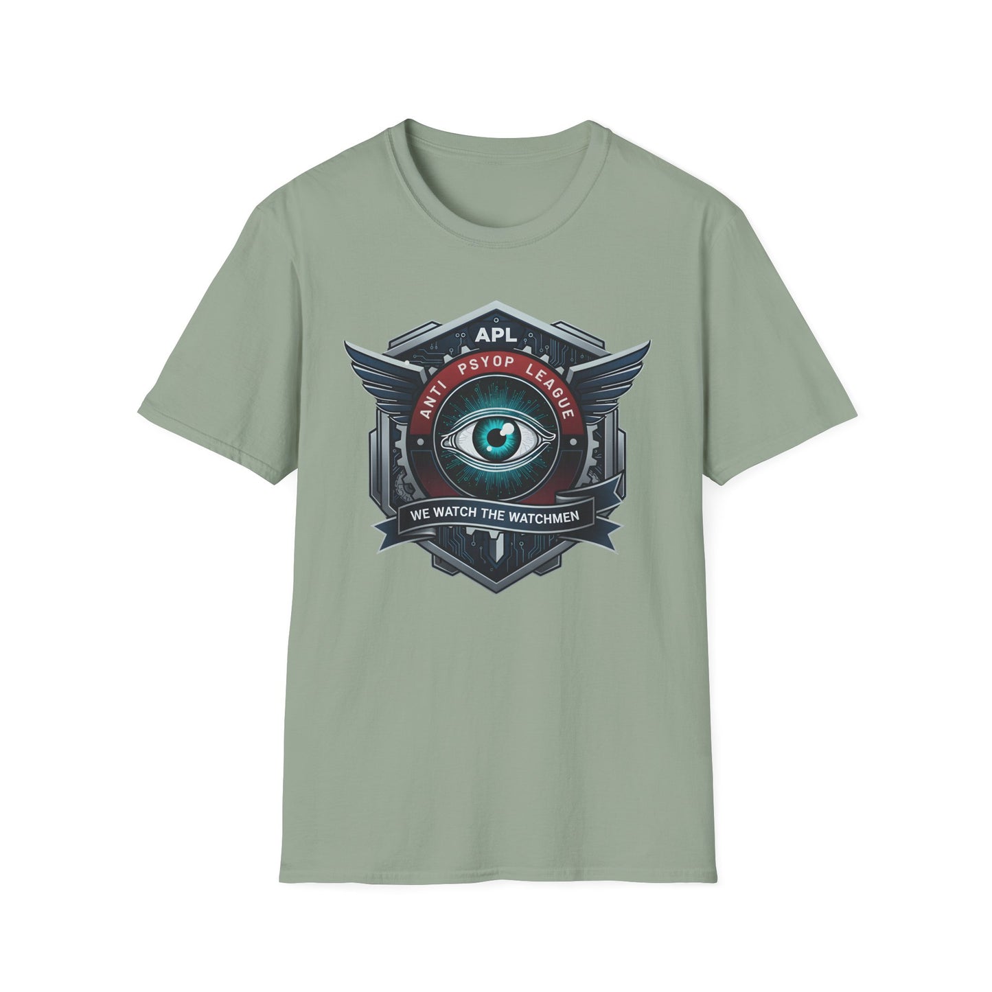 Anti PsyOp League T-Shirt — APL Watchful Eye Graphic Tee