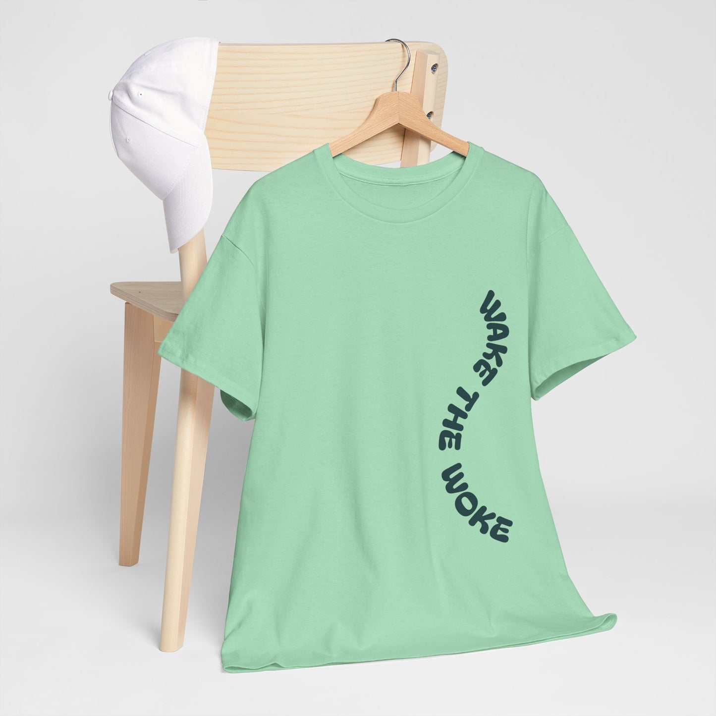 Wake The Woke T-Shirt | Political Satire Anti-Woke Humor | Conservative Liberty Freedom Gift | Funny Statement Rebellion Tee