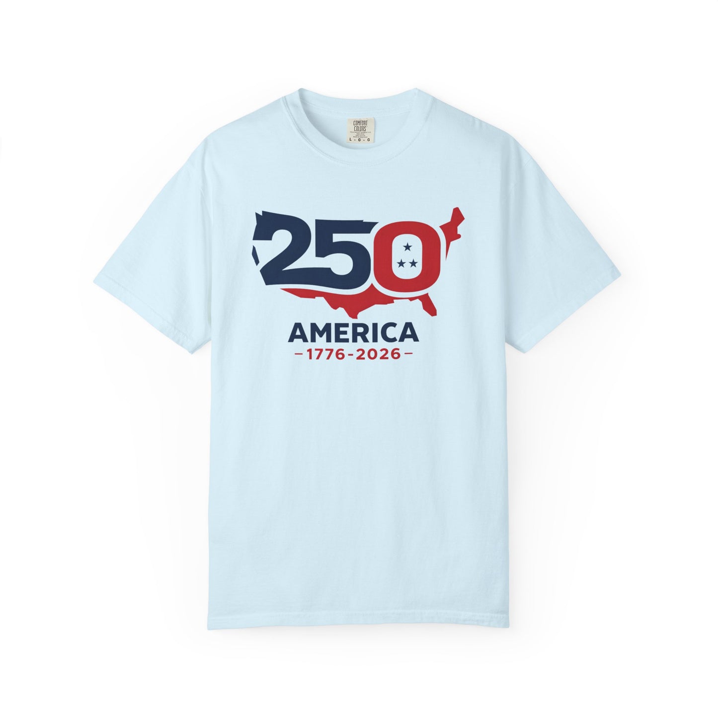 250 America 1776-2026 T-shirt | US Map Centennial Anniversary