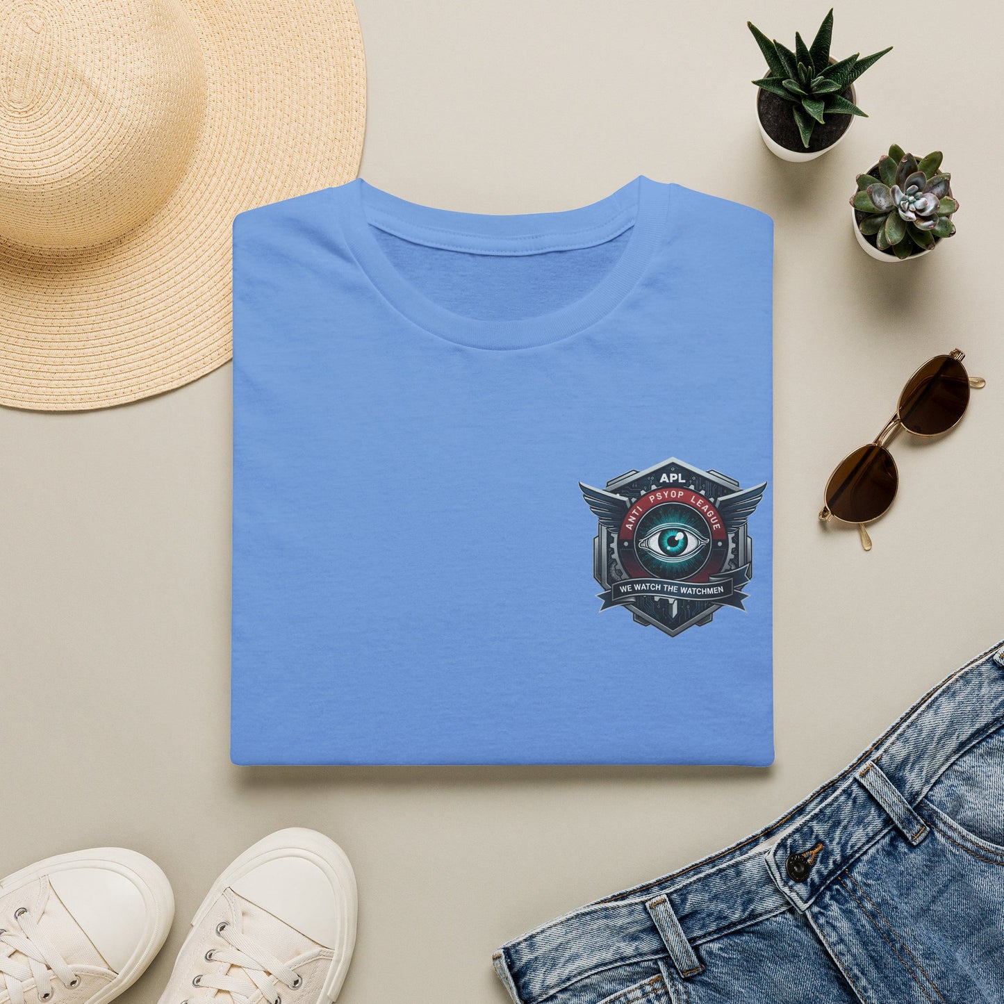 Eye Emblem T-Shirt — Retro All-Seeing Eye Graphic Tee