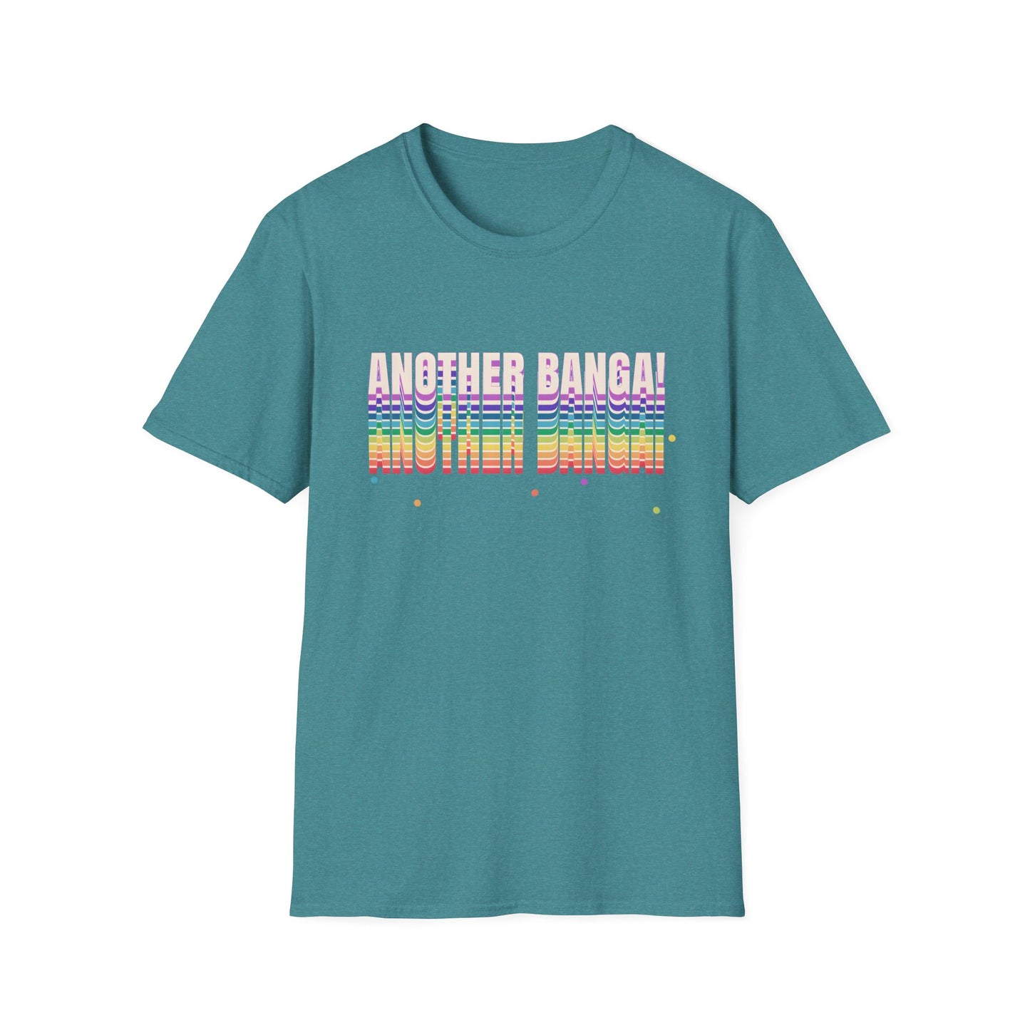 Another Banga! T-Shirt | Retro Script Hip Hop Slang Music Tee | Gift for Music Lover Gen Z Trendsetter | Statement Pop Culture Shirt