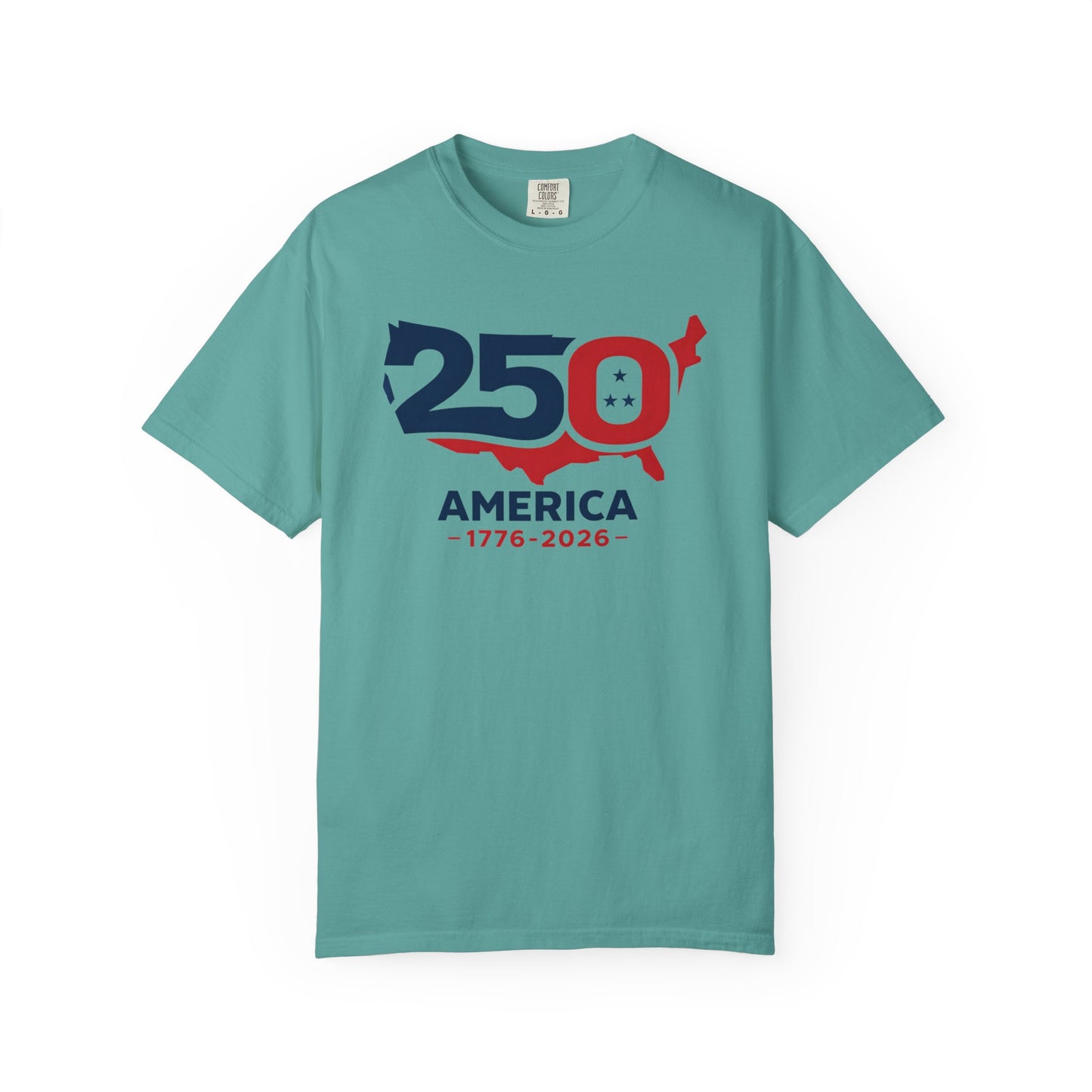 250 America 1776-2026 T-shirt | US Map Centennial Anniversary
