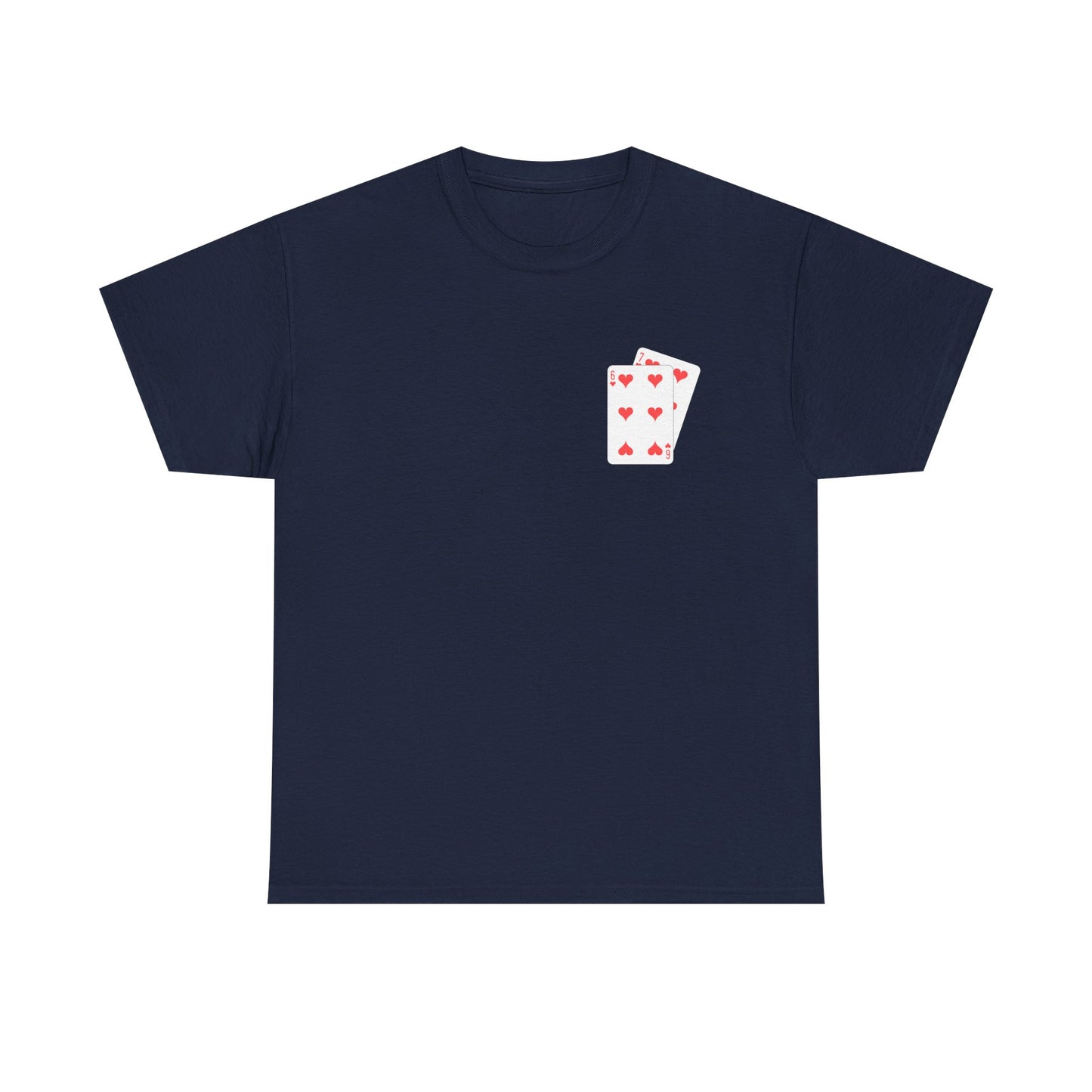 Love is a Gamble Shirt | Playing Cards Heart Shirt | Poker Love Tee | Casino Romance Shirt | 67 Unsuited Tee | Card Player Gift Unisex