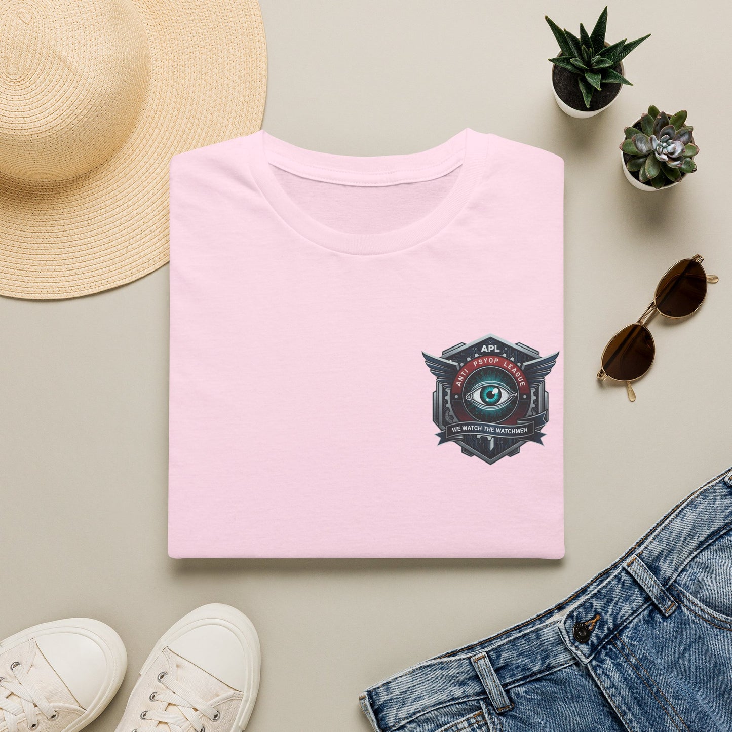 Eye Emblem T-Shirt — Retro All-Seeing Eye Graphic Tee