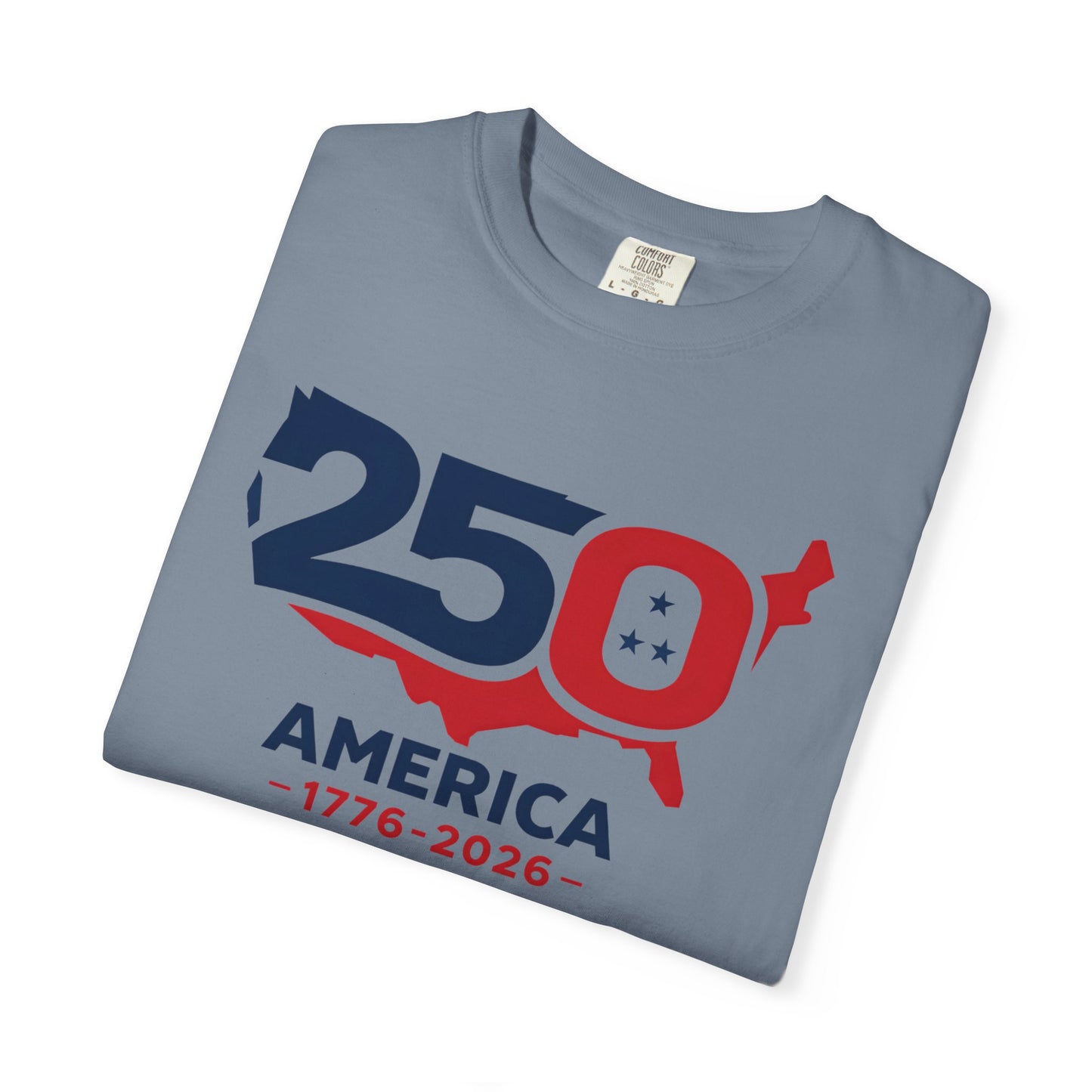 250 America 1776-2026 T-shirt | US Map Centennial Anniversary