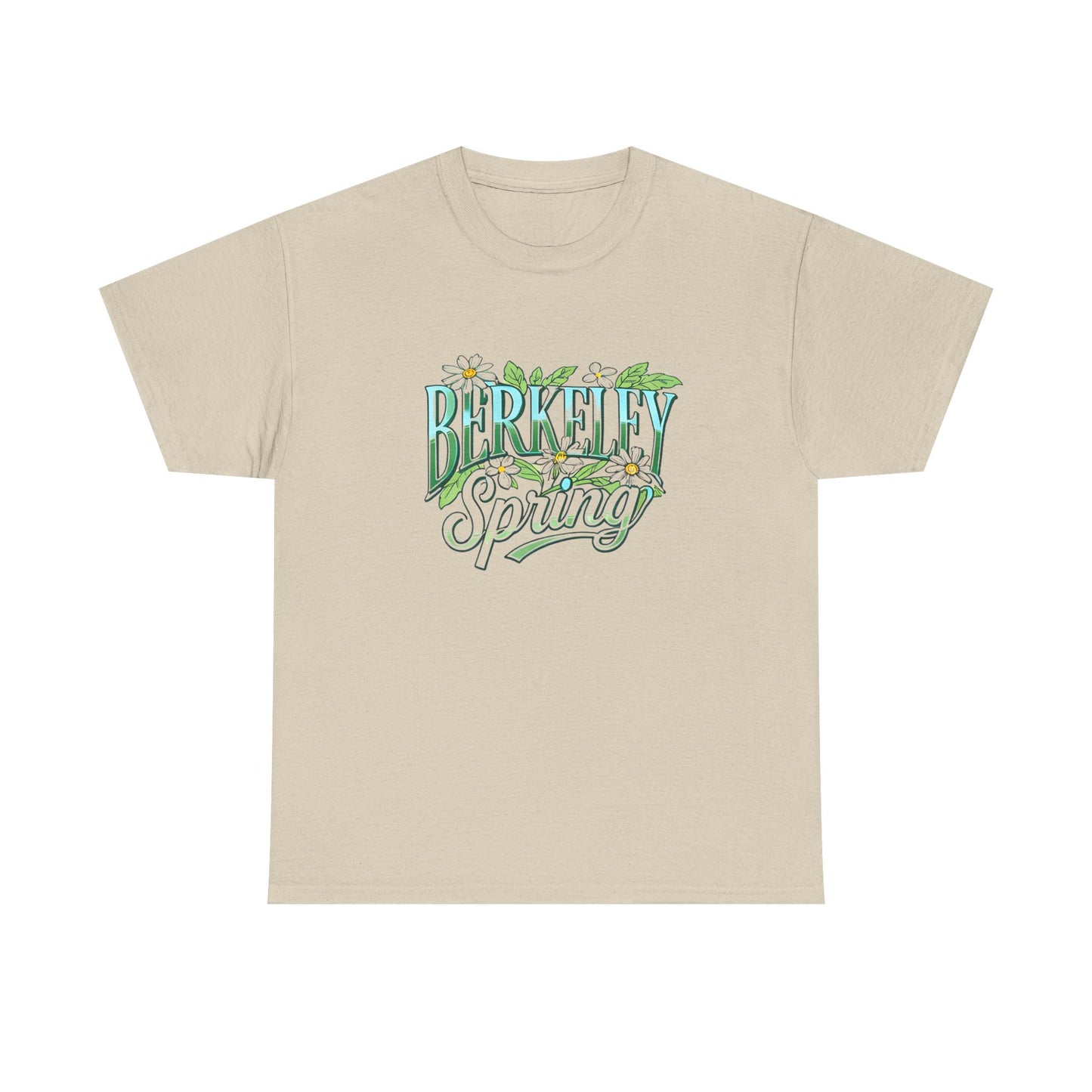 Berkeley California T-Shirt | Retro Spring Floral Script Tee | Bay Area College Town Gift | UC Berkeley Alumni Student Local Pride Shirt