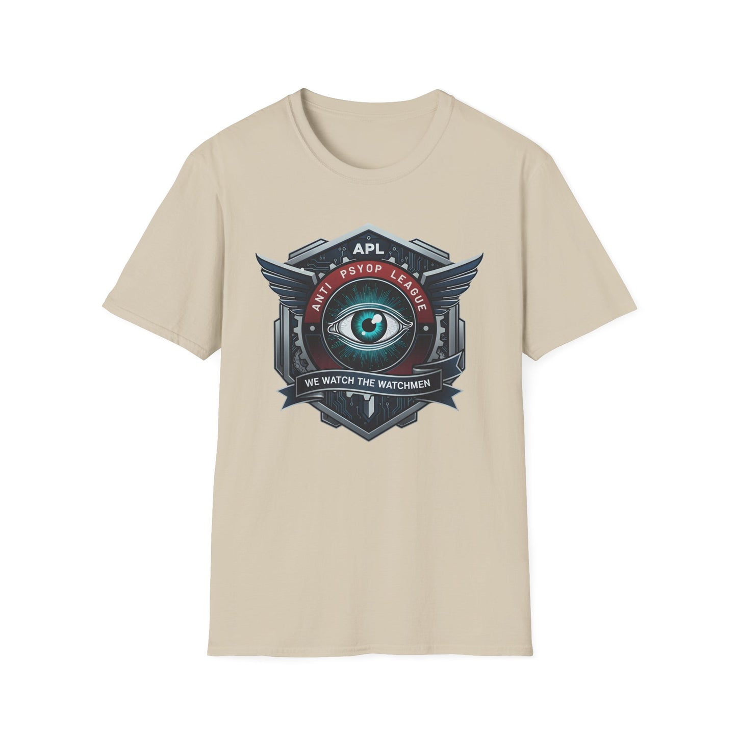 Anti PsyOp League T-Shirt — APL Watchful Eye Graphic Tee