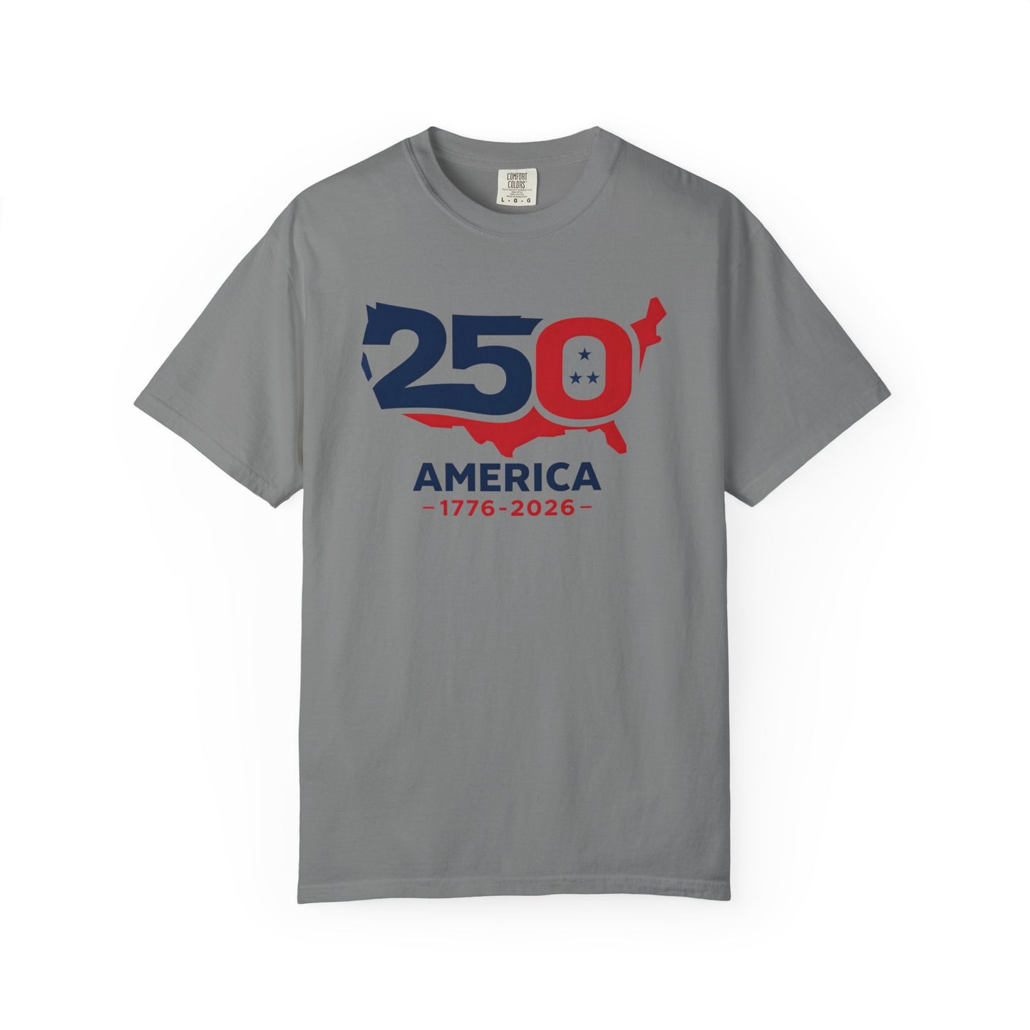 250 America 1776-2026 T-shirt | US Map Centennial Anniversary