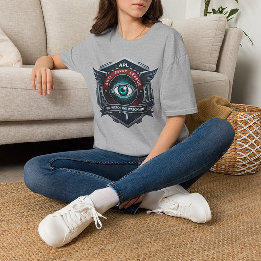 Anti PsyOp League T-Shirt — APL Watchful Eye Graphic Tee