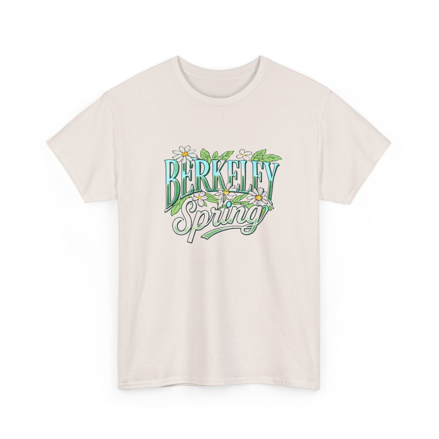Berkeley California T-Shirt | Retro Spring Floral Script Tee | Bay Area College Town Gift | UC Berkeley Alumni Student Local Pride Shirt