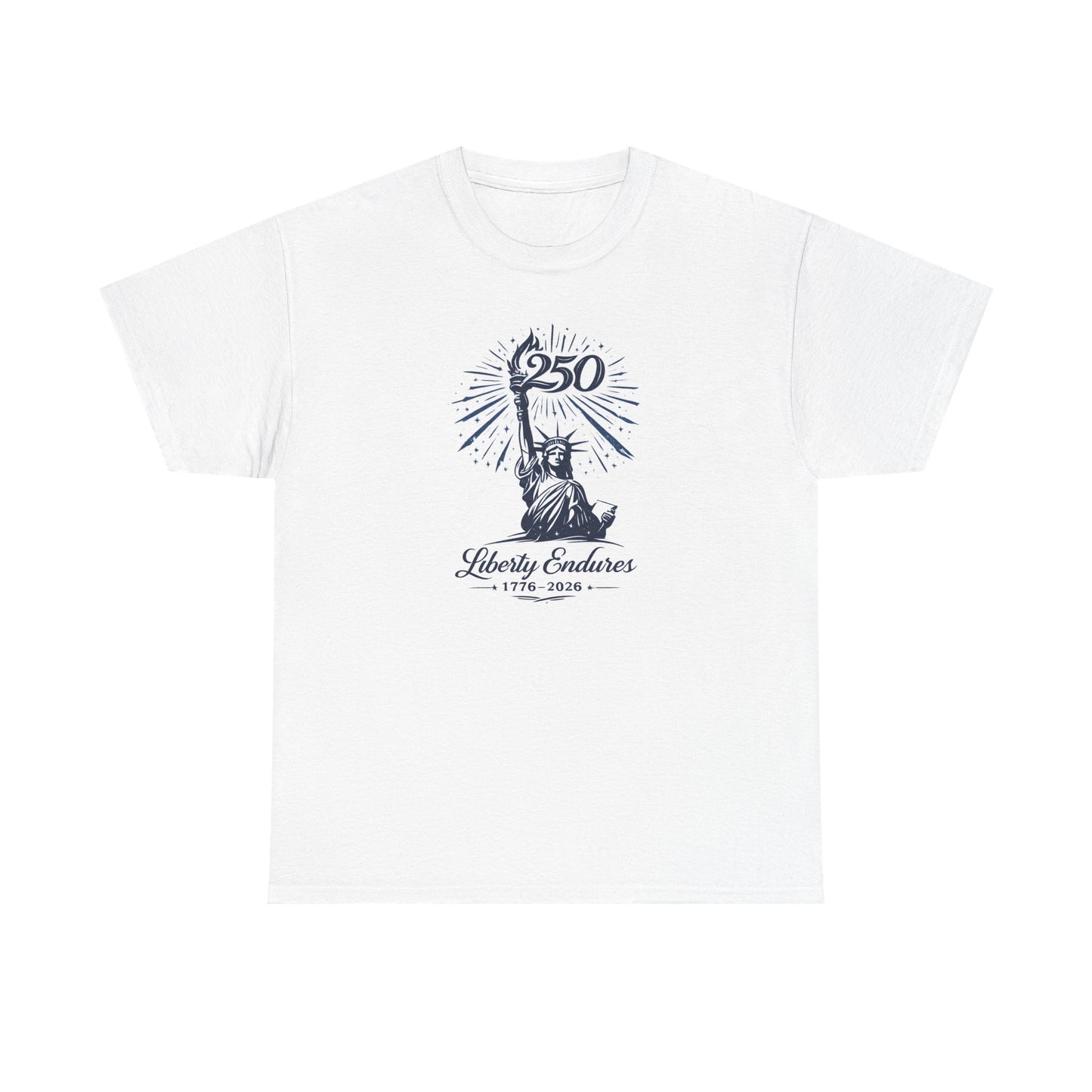 Liberty Statue 250th Anniversary T-Shirt | USA Semiquincentennial 2026 | American Independence Patriotic Gift | 1776-2026 Celebration Tee
