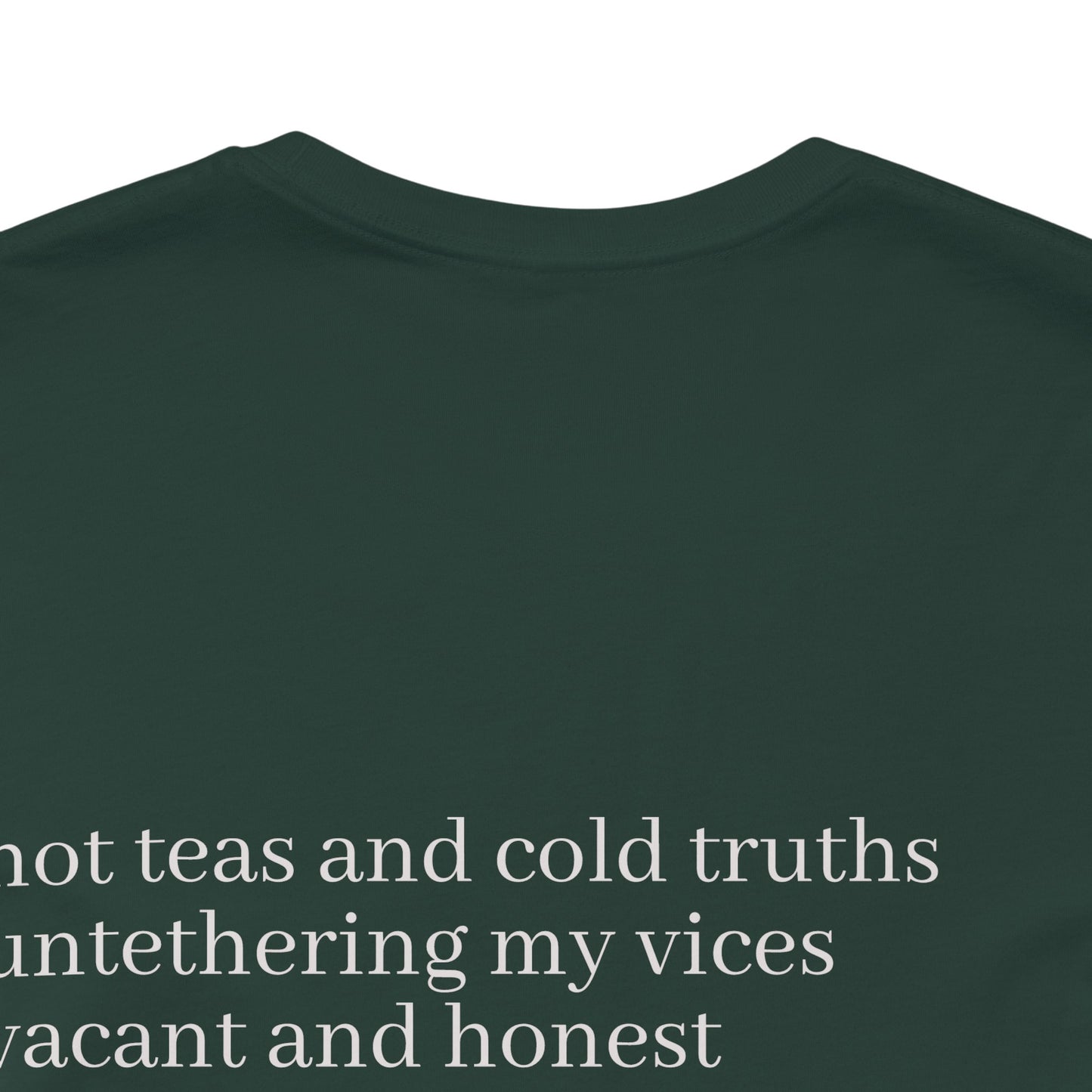 Love Me Tanka Poetry T-Shirt | Romantic Japanese Poem Literary Tee | Gift for Poet Writer Romance Lover | Minimalist Wearable Literature Art