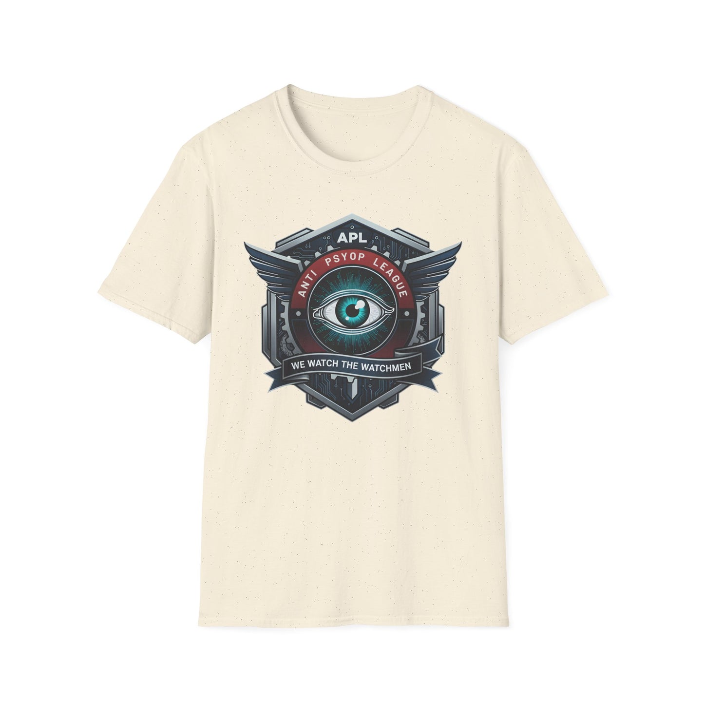 Anti PsyOp League T-Shirt — APL Watchful Eye Graphic Tee