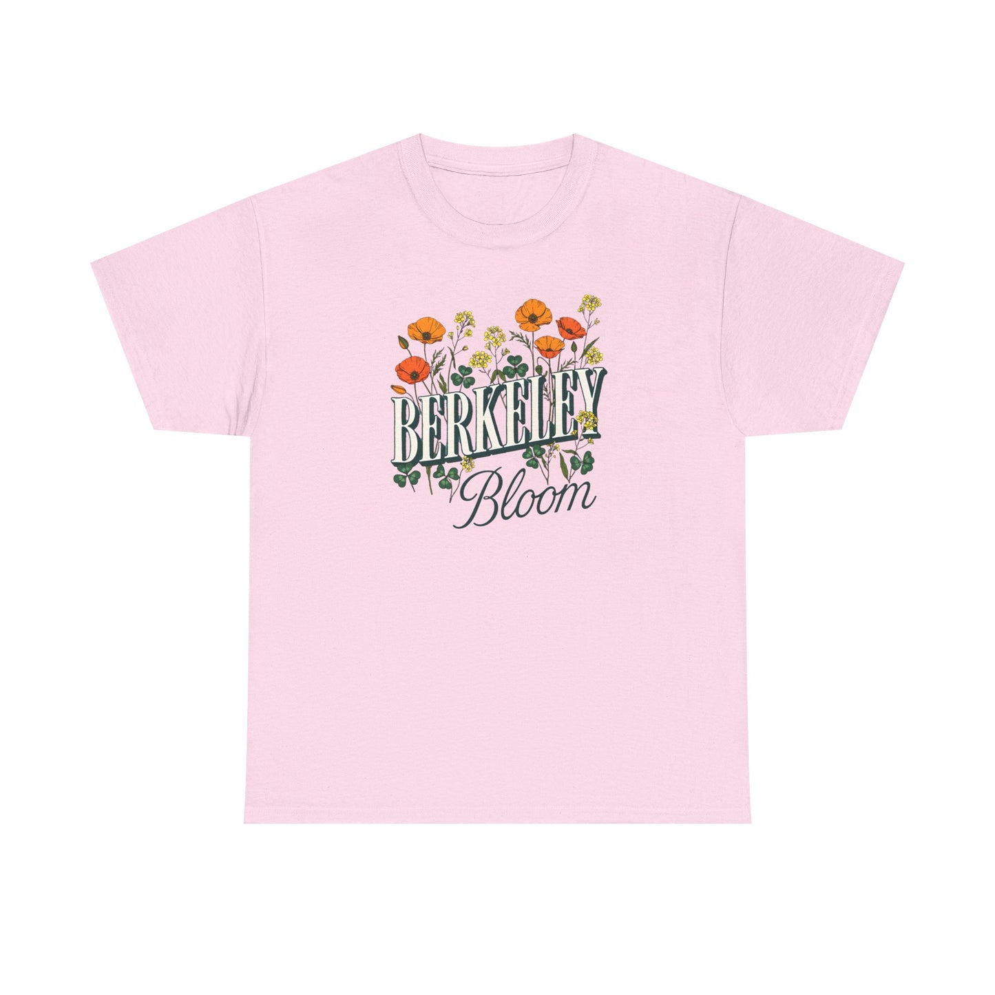 Berkeley Bloom Floral Tee — 'Berkeley Bloom' Vintage Botanical T-Shirt
