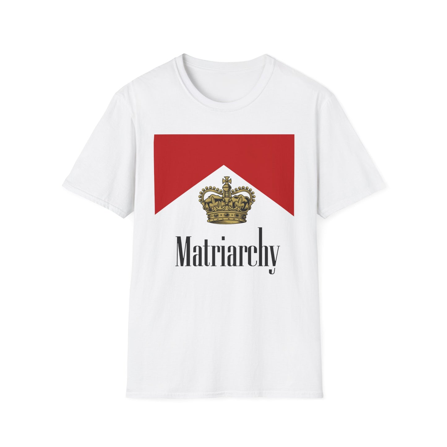 Matriarchy Crown T-Shirt — Feminist Royalty Graphic Tee