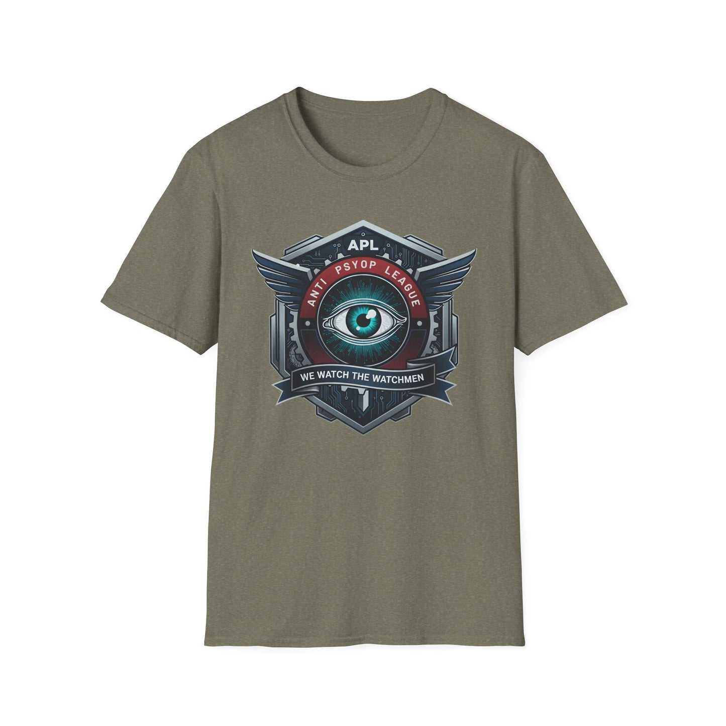 Anti PsyOp League T-Shirt — APL Watchful Eye Graphic Tee