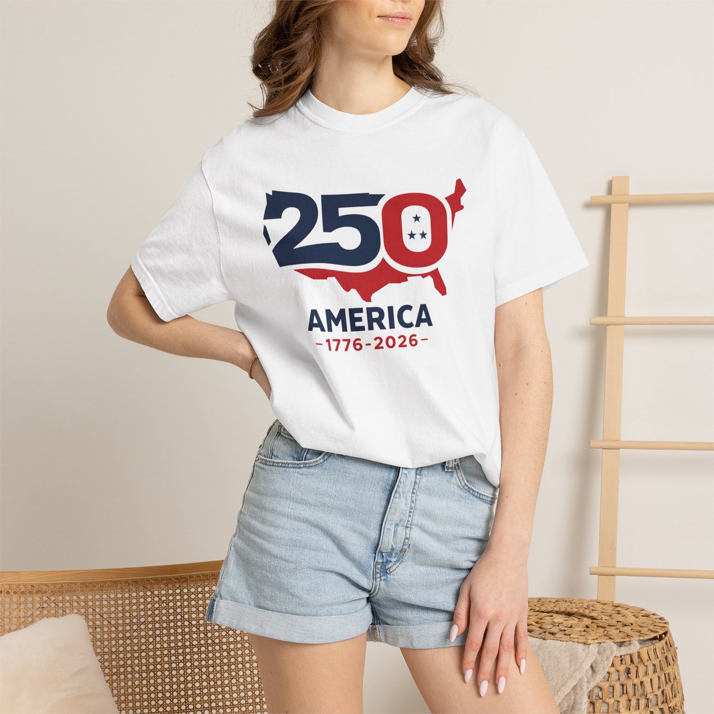 250 America 1776-2026 T-shirt | US Map Centennial Anniversary