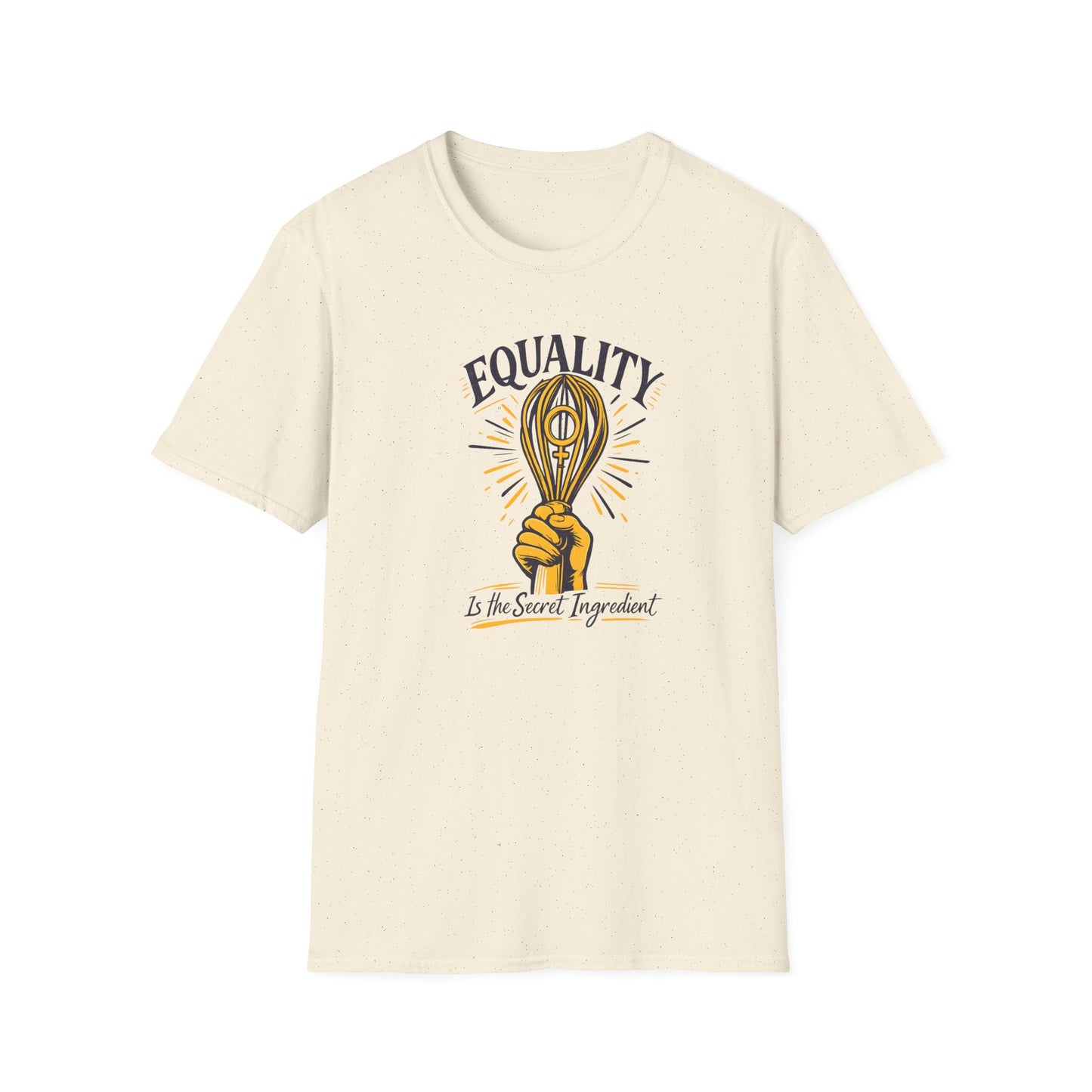 Equality Whisk T-Shirt — "Equality is the Secret Ingredient" Chef-Inspired Tee