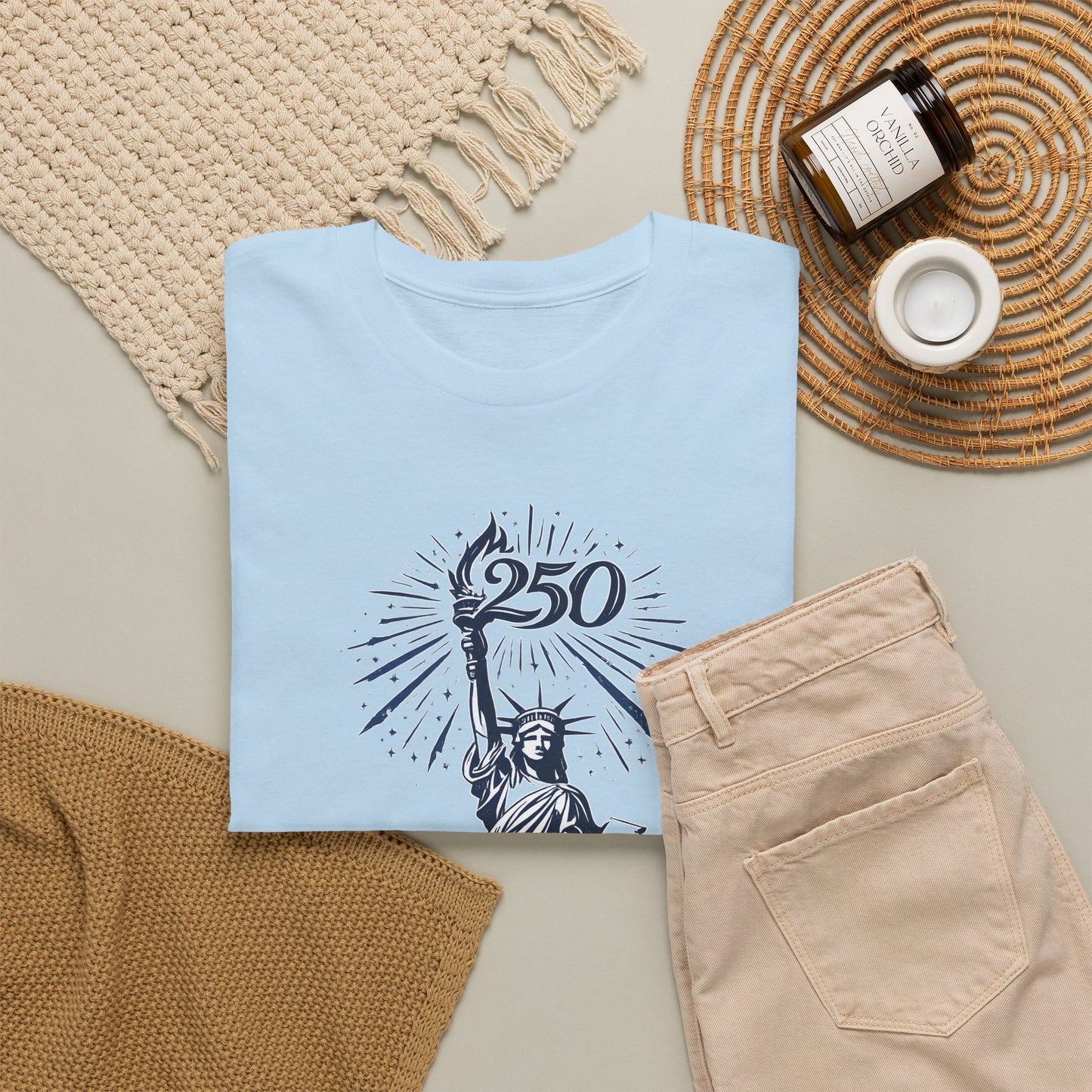 Liberty Statue 250th Anniversary T-Shirt | USA Semiquincentennial 2026 | American Independence Patriotic Gift | 1776-2026 Celebration Tee