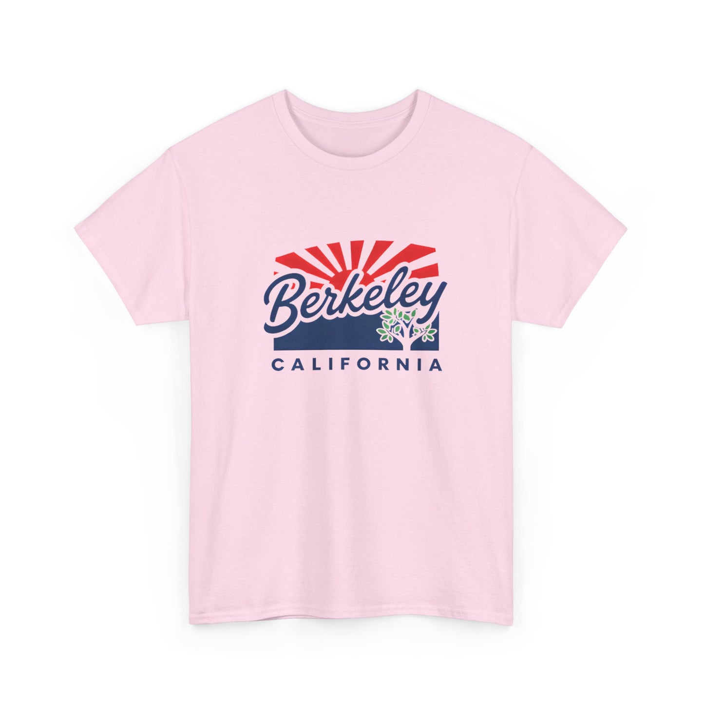Berkeley California Retro Sunrise T-Shirt | 70s Vintage Script Tee | Bay Area Sunset Vibes Gift | UC Berkeley Alumni Student Local Pride