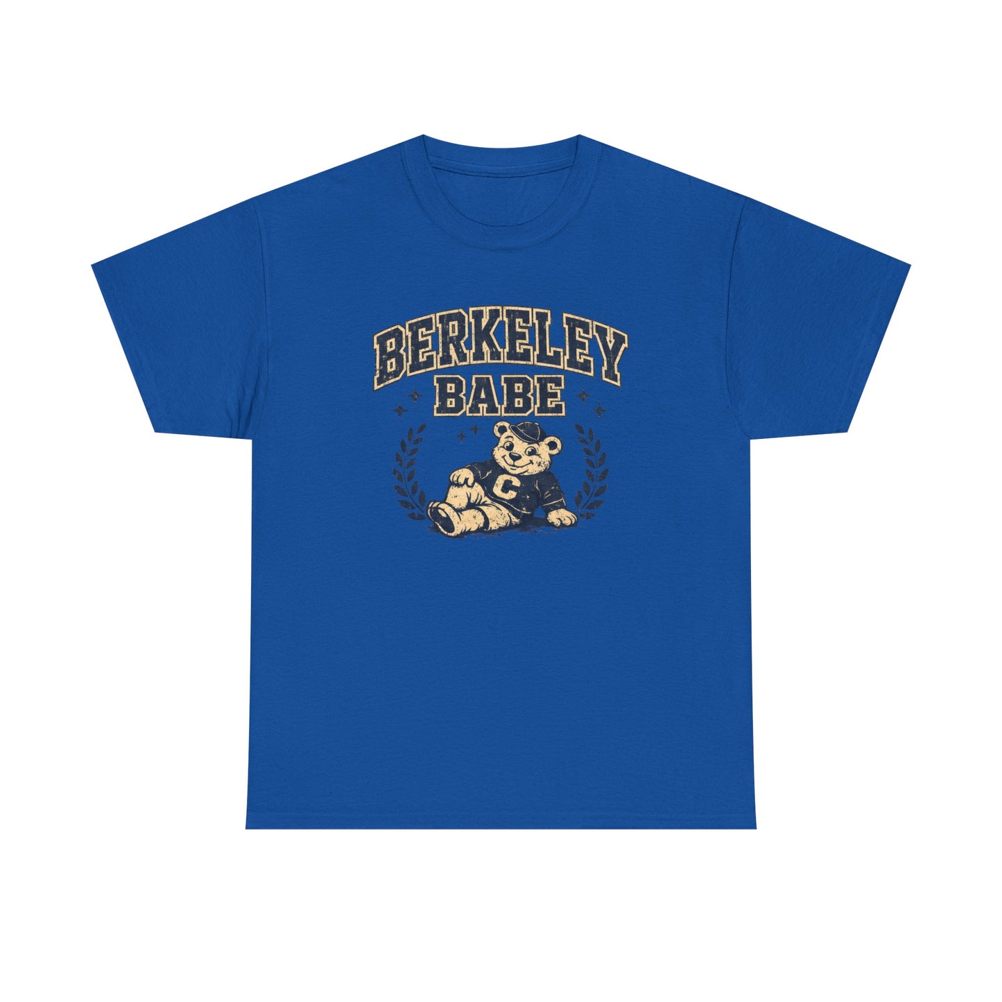 Berkeley Babe Tee — Vintage Campus Bear Graphic T‑Shirt