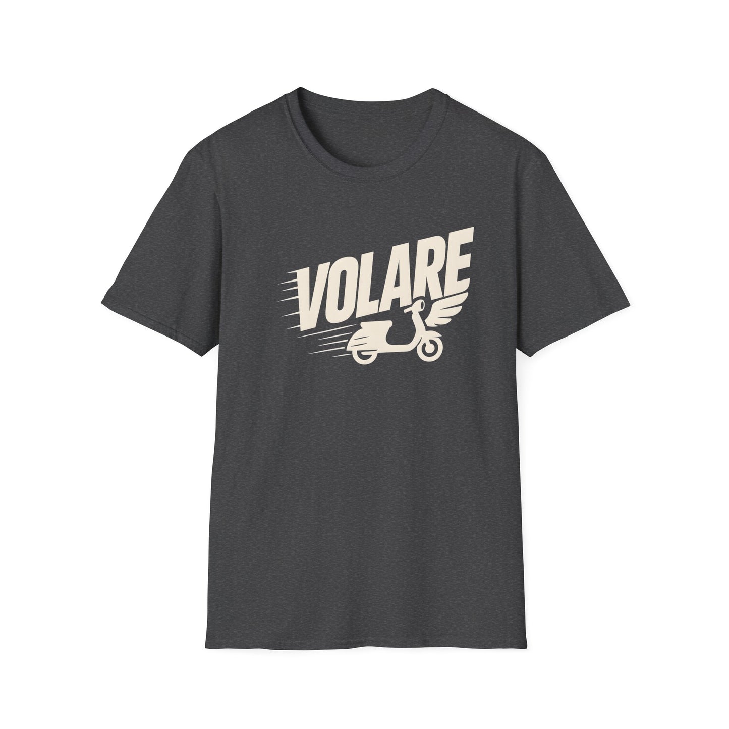 Volare Scooter T‑Shirt — Vintage Vespa Ride Graphic Tee