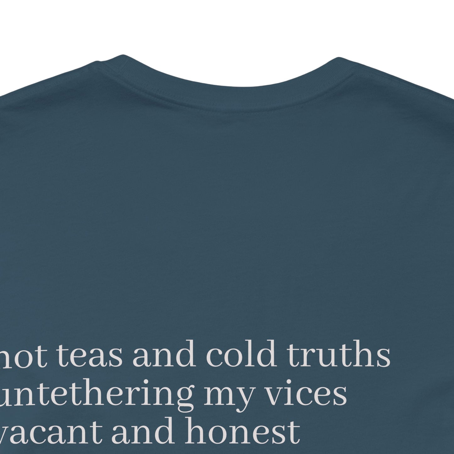 Love Me Tanka Poetry T-Shirt | Romantic Japanese Poem Literary Tee | Gift for Poet Writer Romance Lover | Minimalist Wearable Literature Art