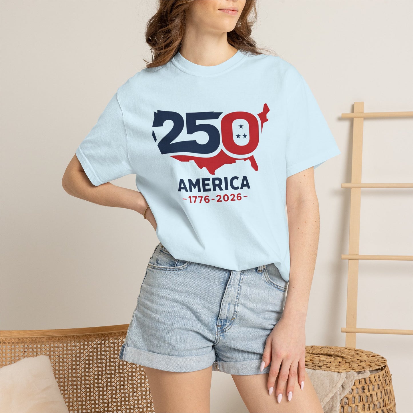 250 America 1776-2026 T-shirt | US Map Centennial Anniversary