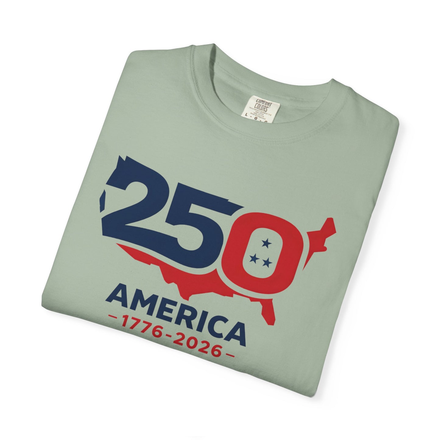 250 America 1776-2026 T-shirt | US Map Centennial Anniversary