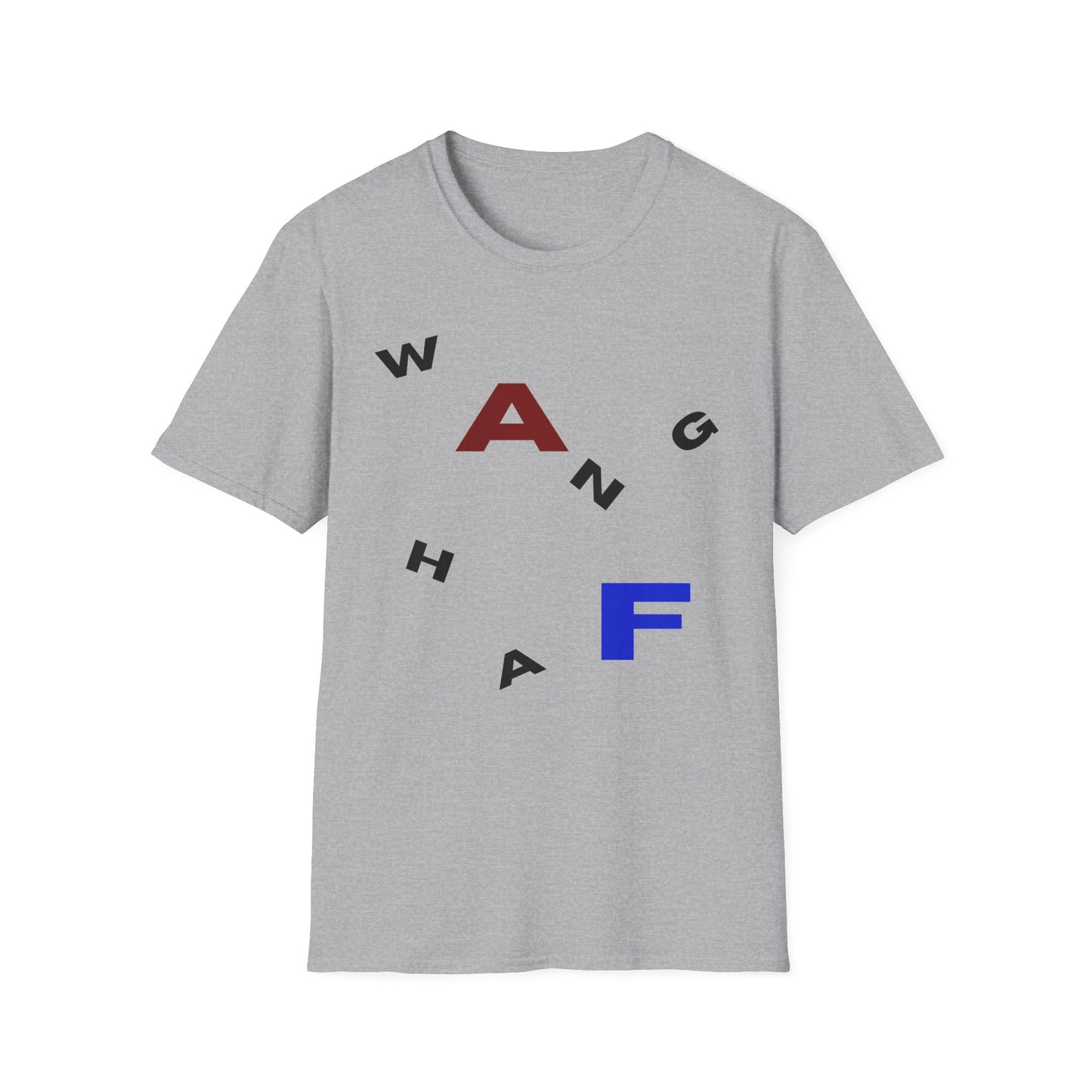 Wanghaf America First T-Shirt | Minimalist Political Typography Conservative | Patriotic Statement Gift | Political Slogan Pride Tee