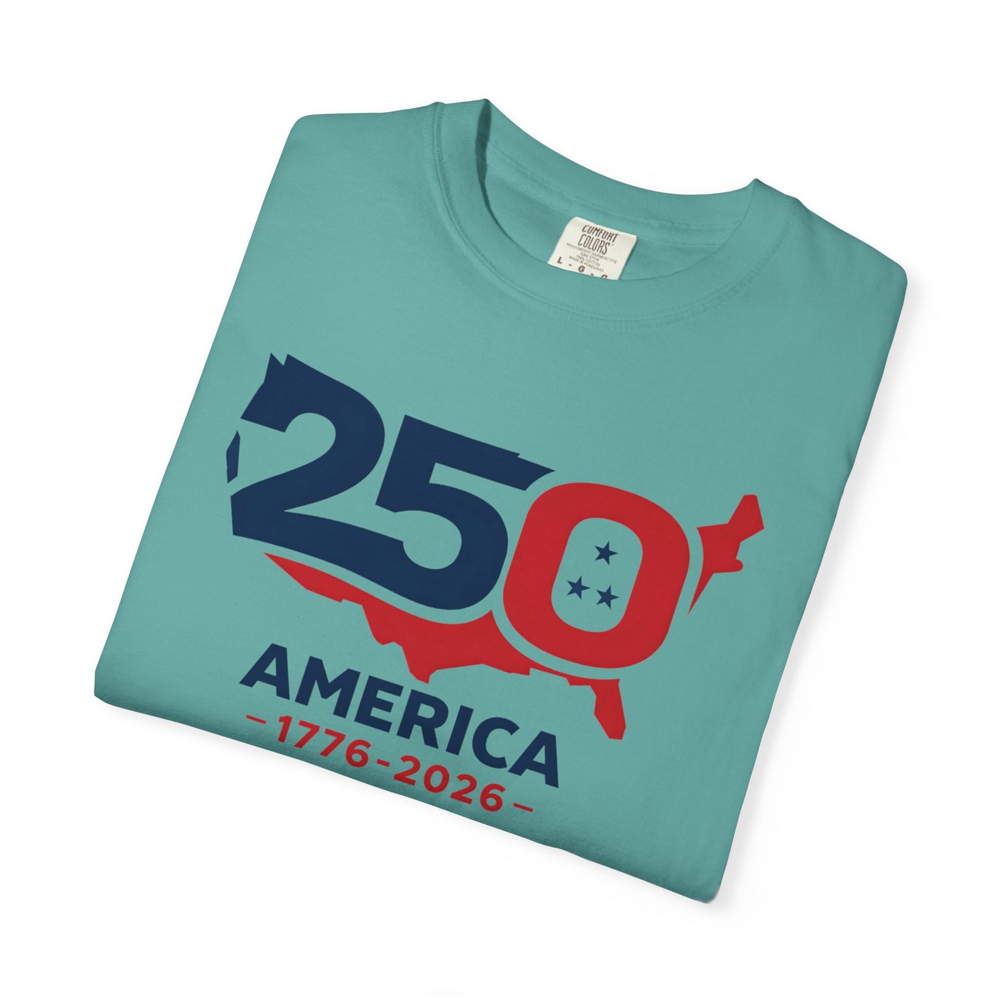 250 America 1776-2026 T-shirt | US Map Centennial Anniversary