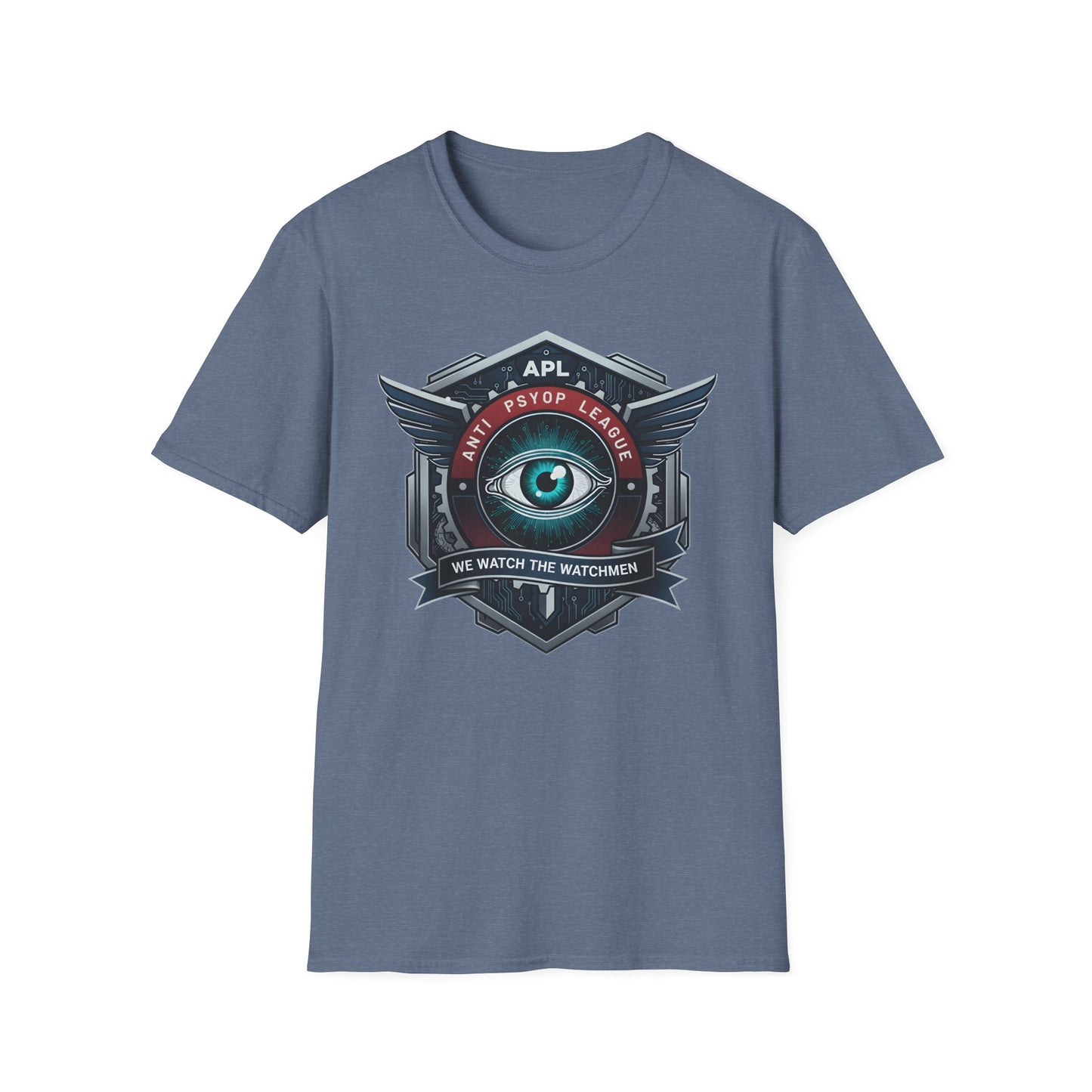 Anti PsyOp League T-Shirt — APL Watchful Eye Graphic Tee