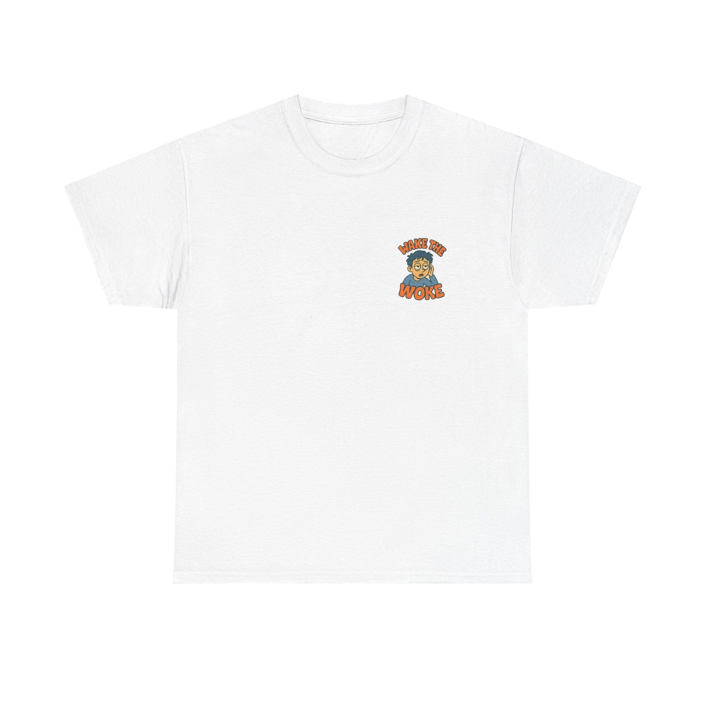 Wake The Woke Rebellion T-Shirt | Political Satire Anti-Woke Movement | Conservative Truth Seeker Gift | Liberty Freedom Statement Tee