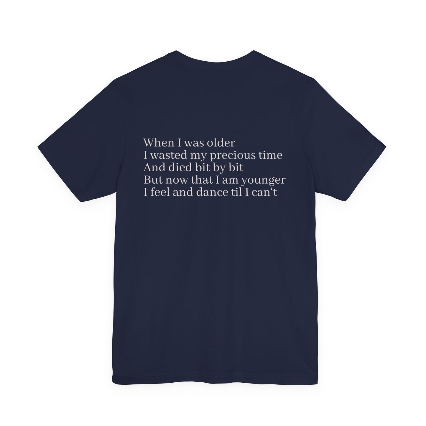 Waste Tanka Poetry T-Shirt | Minimalist Japanese Tanka Literary Tee | Gift for Writer Poet English Teacher Book Lover | Wearable Literature