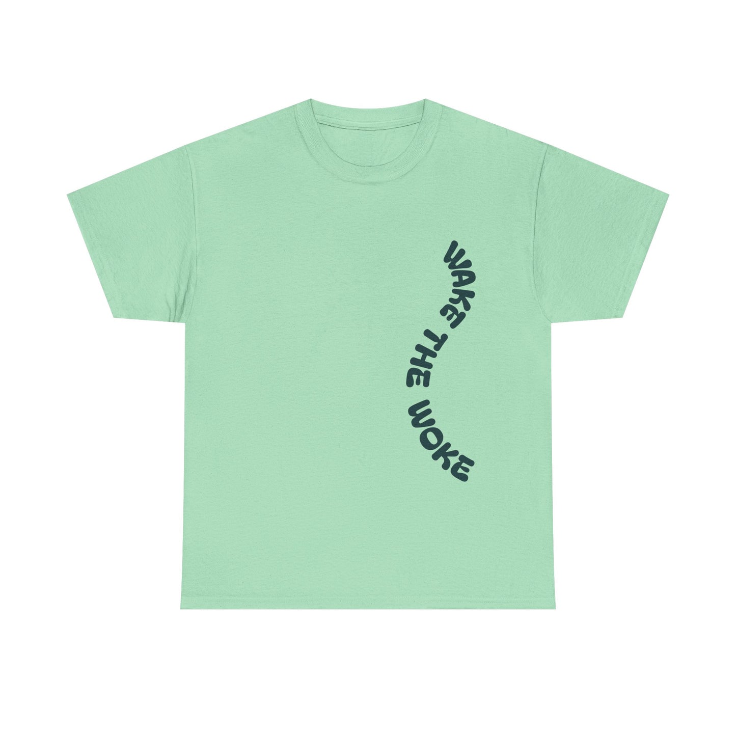 Wake The Woke T-Shirt | Political Satire Anti-Woke Humor | Conservative Liberty Freedom Gift | Funny Statement Rebellion Tee