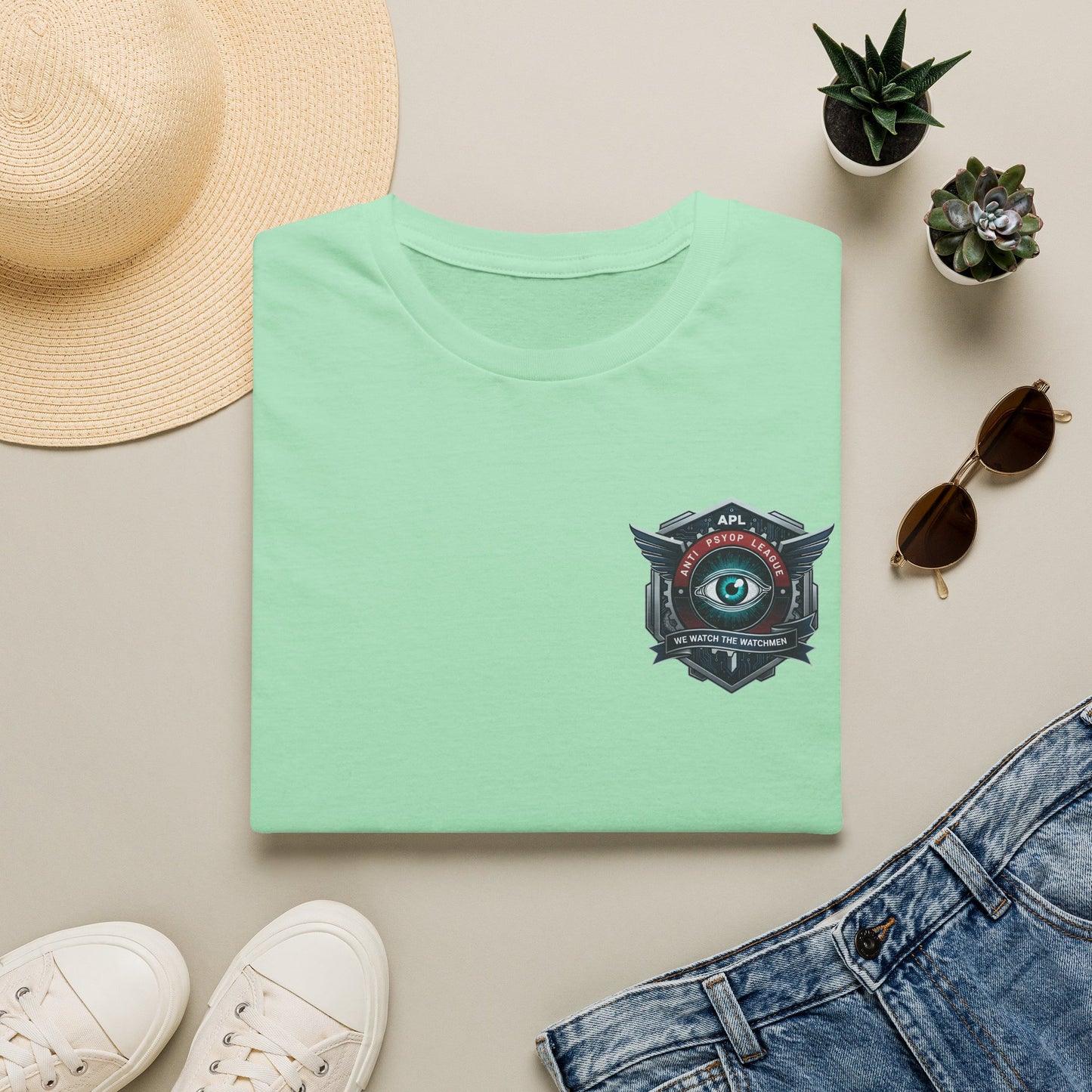 Eye Emblem T-Shirt — Retro All-Seeing Eye Graphic Tee