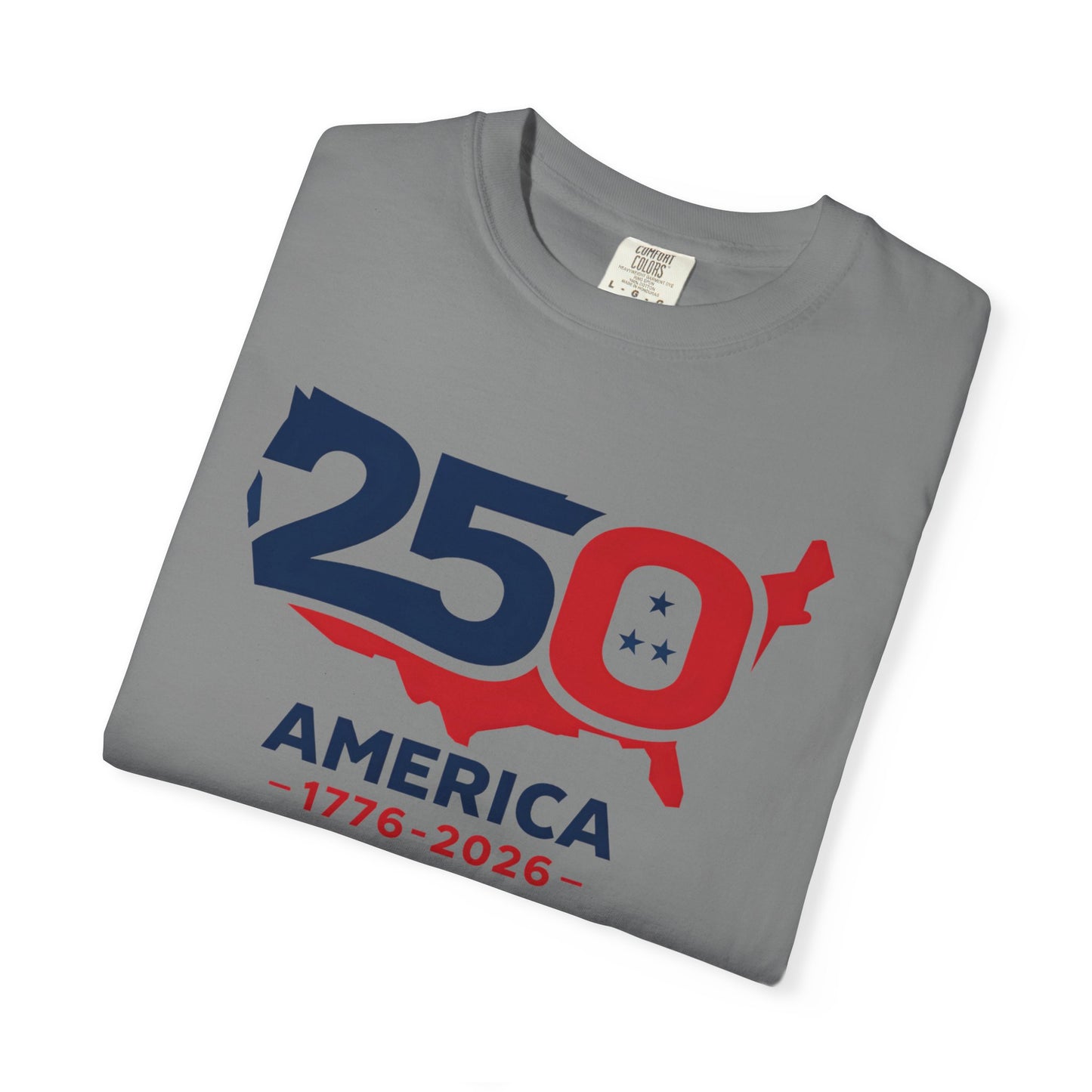 250 America 1776-2026 T-shirt | US Map Centennial Anniversary