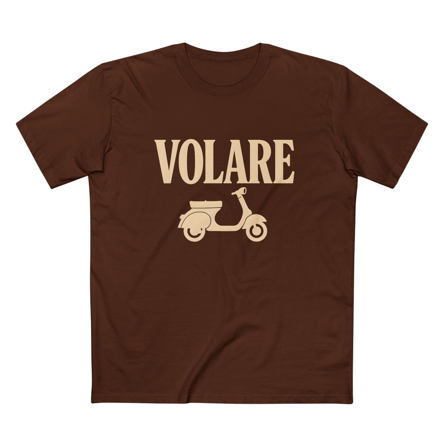 Volare Vespa Scooter T-Shirt | Vintage Italian Retro Motorcycle Illustration | Vespa Lover Italy Fan Rider | Volare Scooter Pride Tee