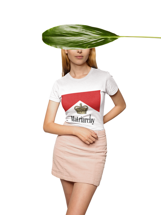 Matriarchy Crown T-Shirt — Feminist Royalty Graphic Tee