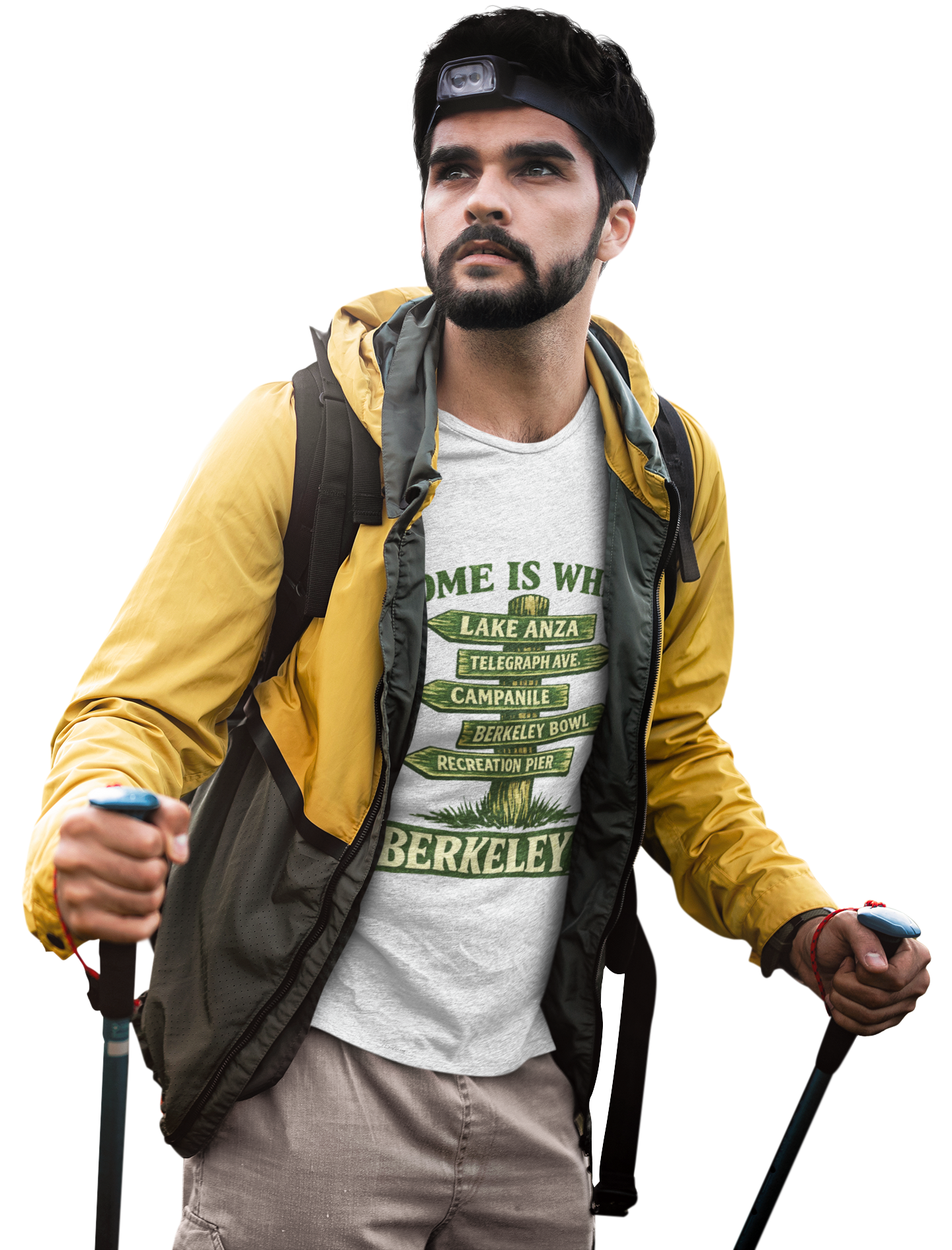 Berkeley Is Signpost T-Shirt — Home Is Where Lake Anza Tee
