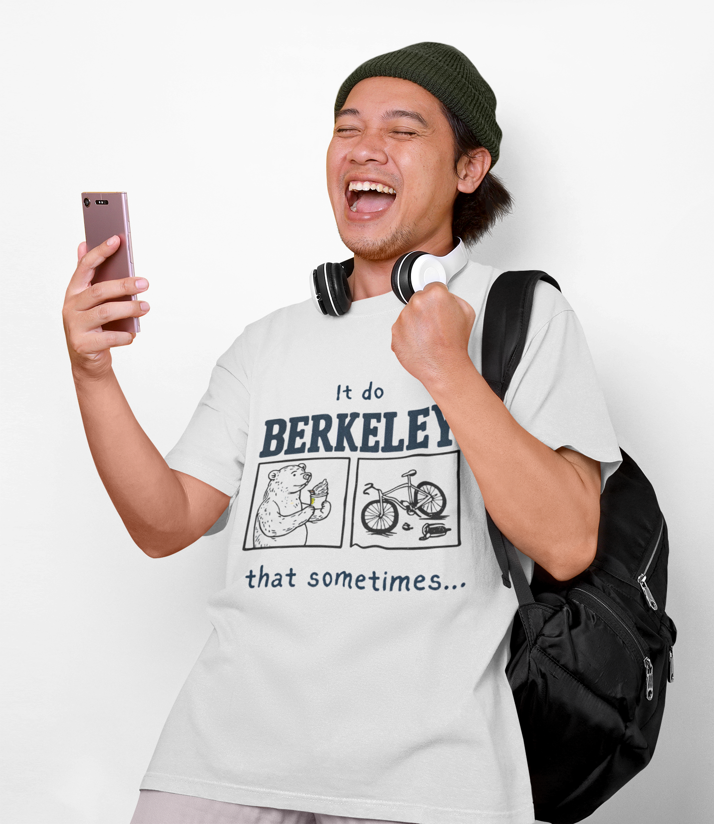 It Do Berkeley That Sometimes T-Shirt | Funny College Meme Cal Bears | UC Berkeley Student Alumni Gift | Bay Area Humor Statement Tee