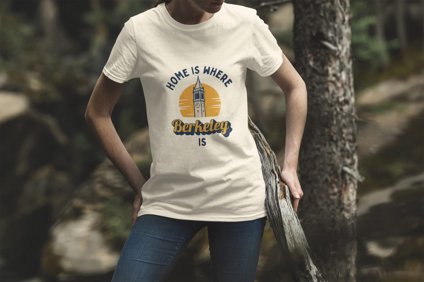 Berkeley Campanile T-Shirt | Sather Tower UC Campus Landmark | California Bay Area College | Berkeley Alumni Student Hometown Pride Shirt