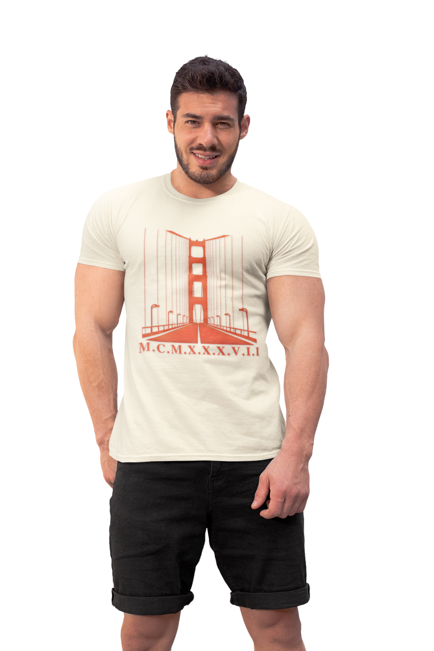 Golden Gate Bridge 1937 T-Shirt | San Francisco Landmark Engineering Marvel | SF Bay Area Gift California Icon | Vintage Historic Pride Tee